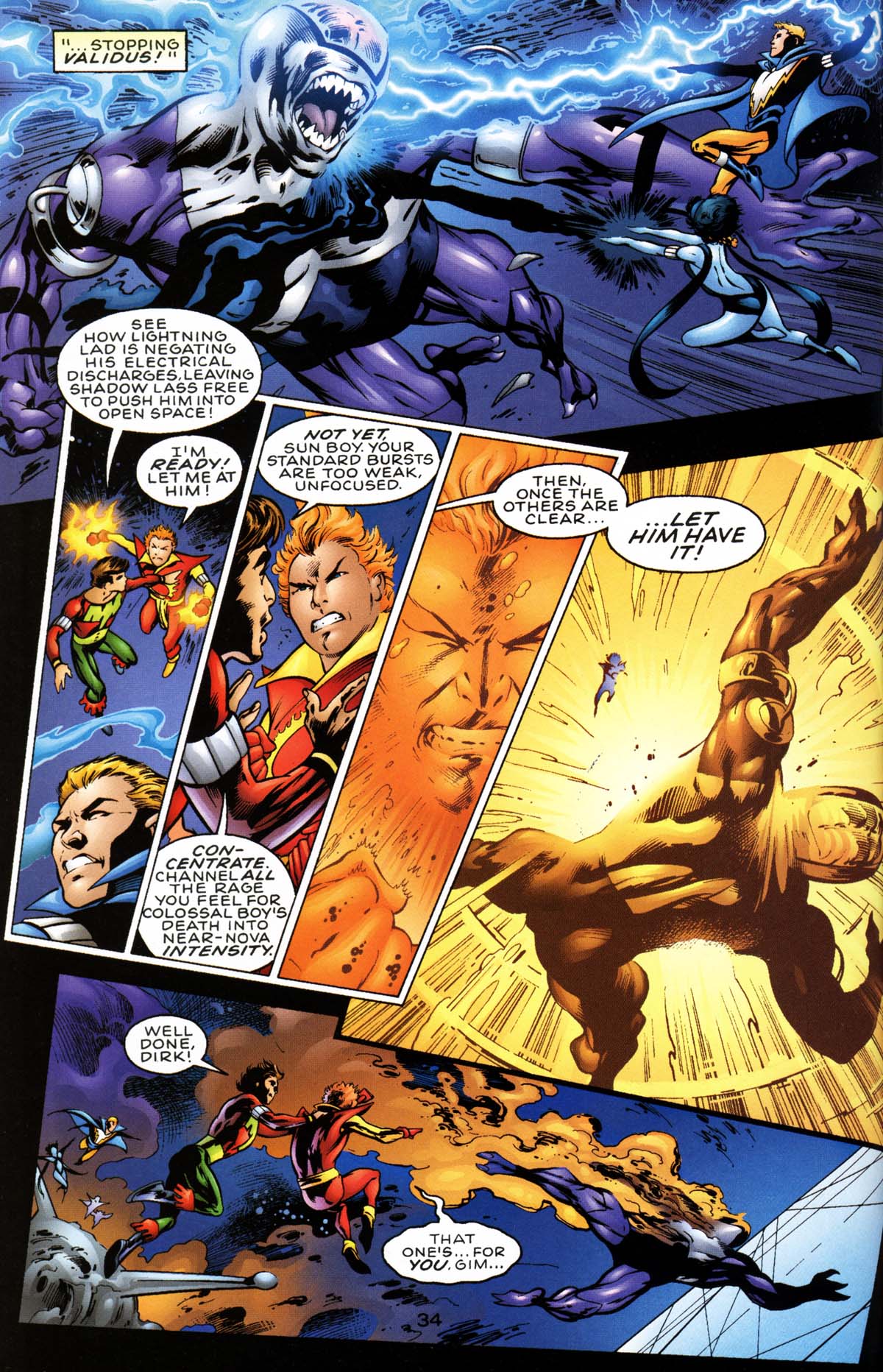 Read online Superboy's Legion comic -  Issue #2 - 36