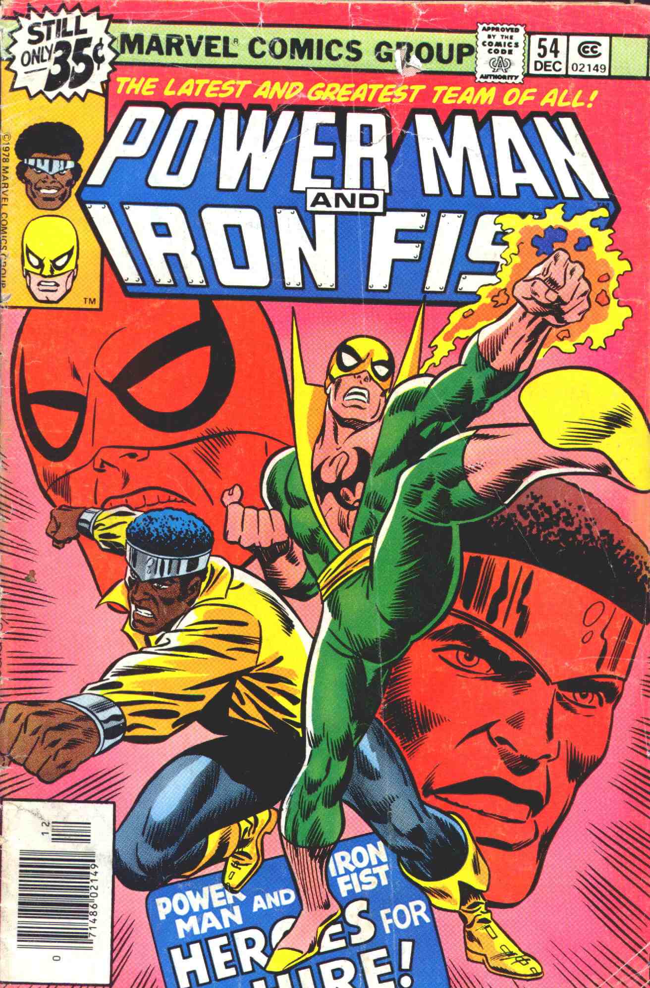 Read online Power Man and Iron Fist (1978) comic -  Issue #54 - 1