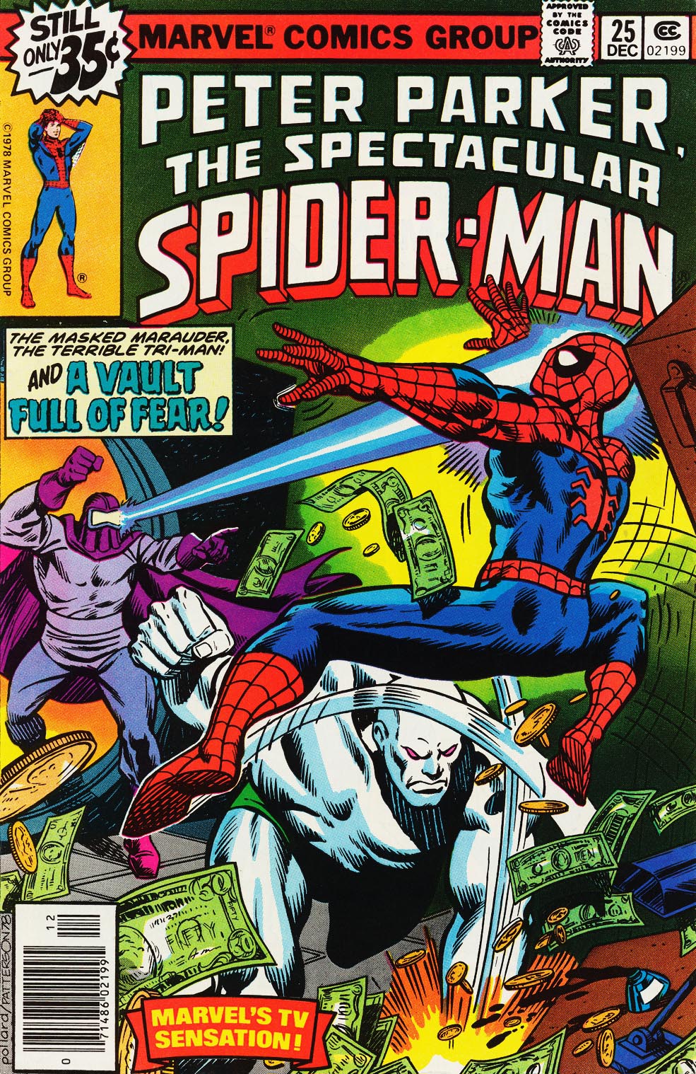 Read online The Spectacular Spider-Man (1976) comic -  Issue #25 - 1