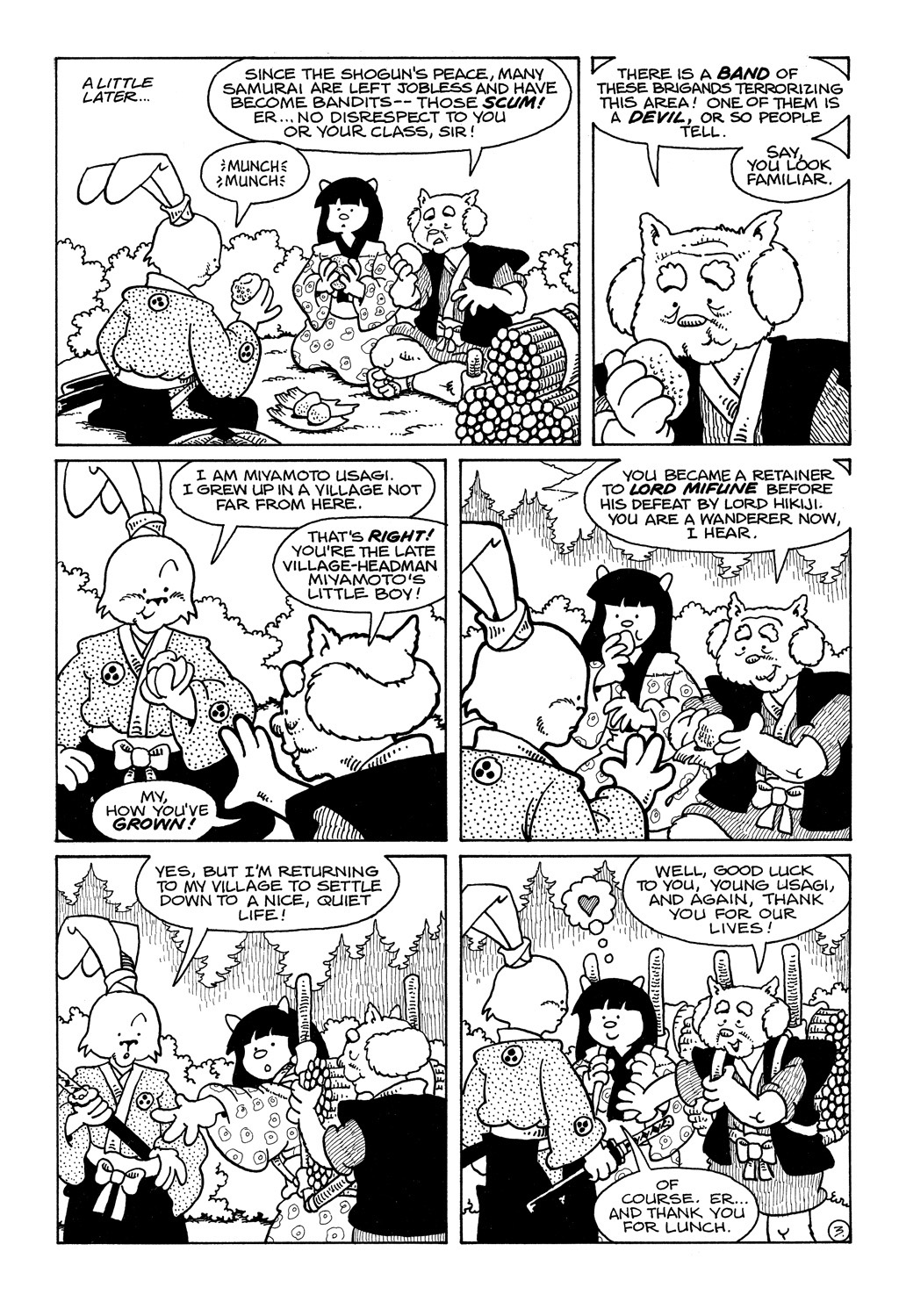 Read online Usagi Yojimbo (1987) comic -  Issue #28 - 5