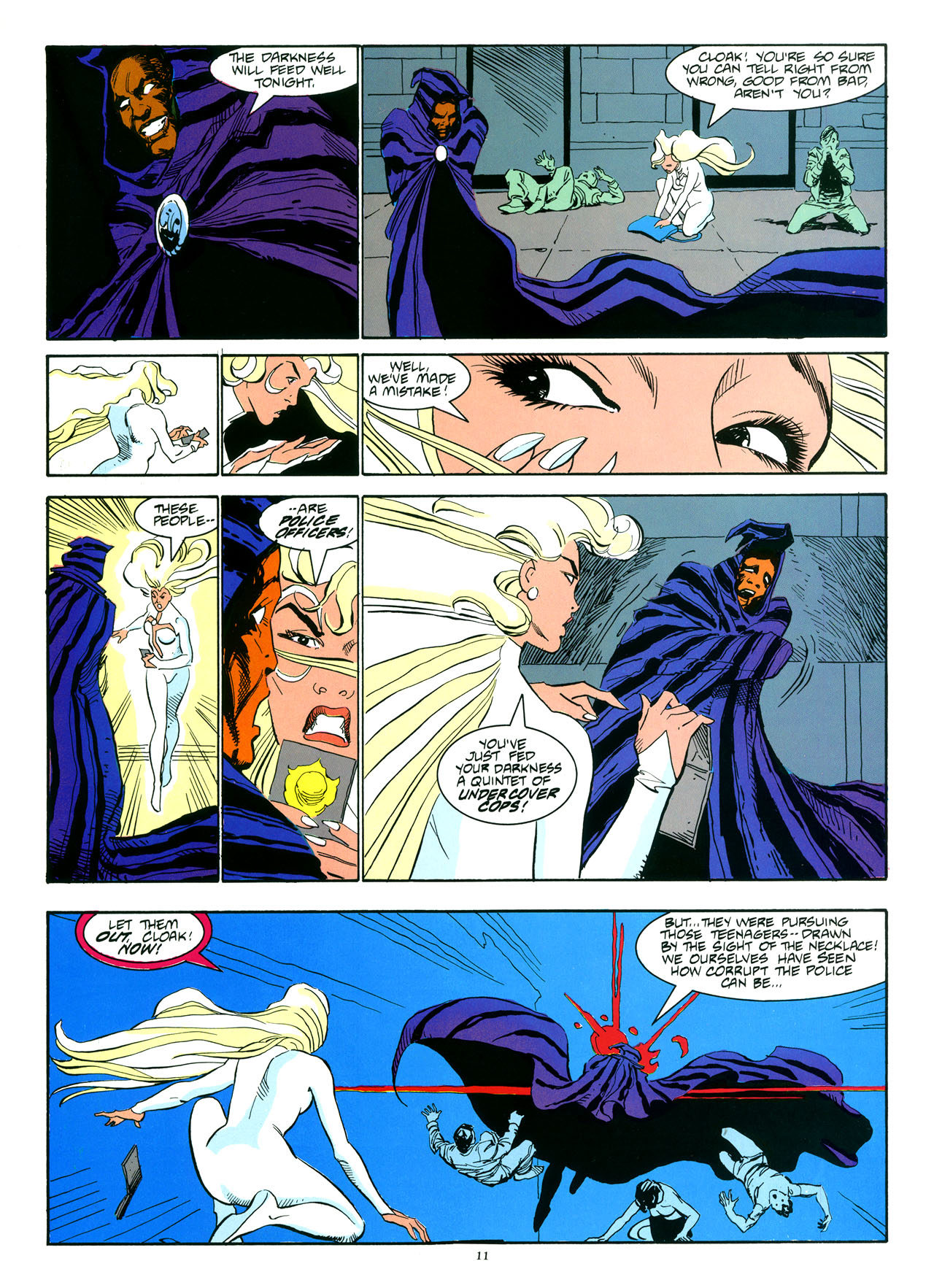 Read online Marvel Graphic Novel comic -  Issue #35 - Cloak & Dagger - Predator and Prey - 15