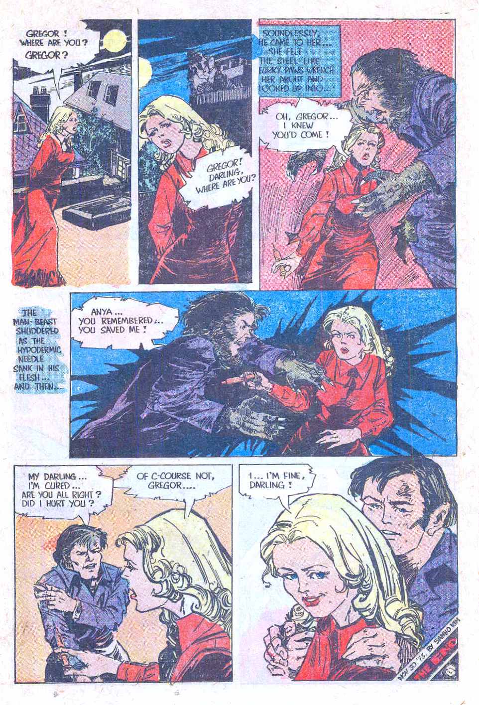 Read online Haunted Love (1973) comic -  Issue #9 - 12