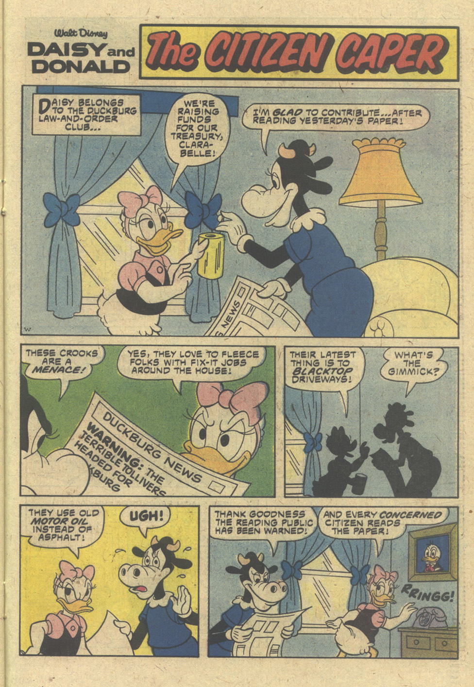 Read online Walt Disney Daisy and Donald comic -  Issue #39 - 27