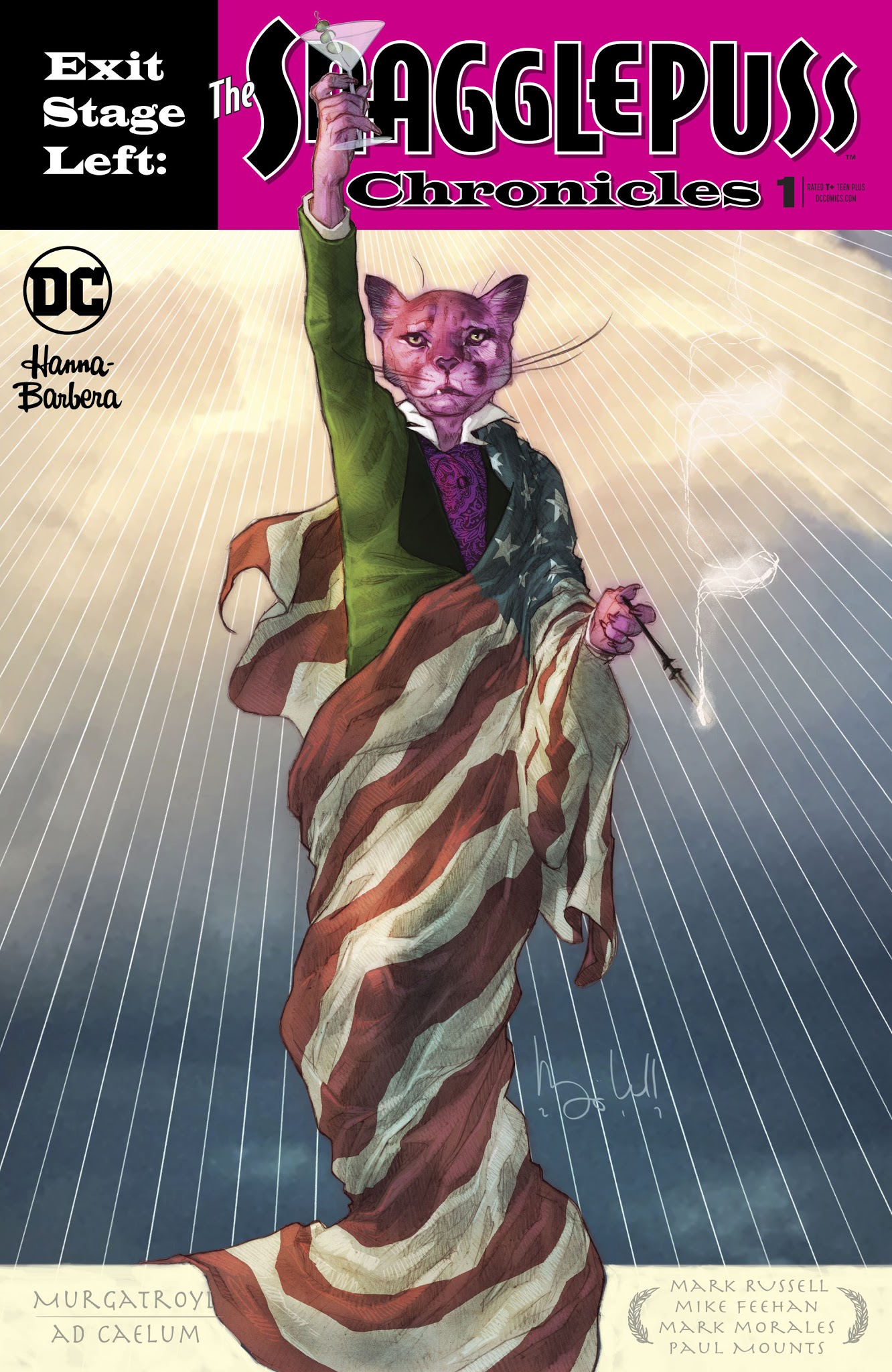 Read online Exit Stage Left: The Snagglepuss Chronicles comic -  Issue #1 - 1