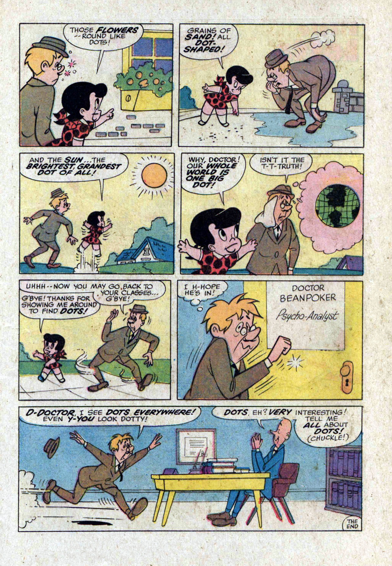 Read online Little Dot (1953) comic -  Issue #154 - 9
