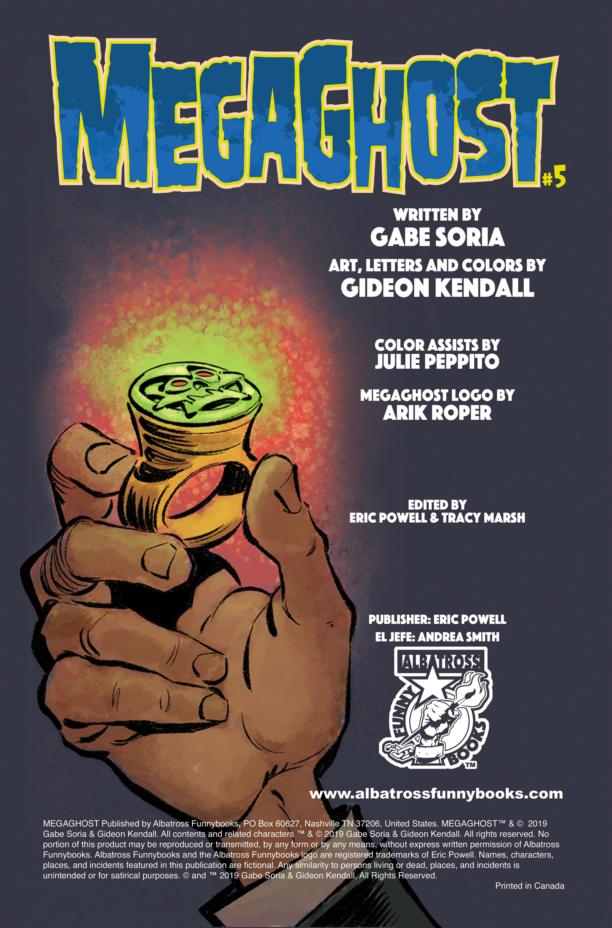 Read online MegaGhost comic -  Issue #5 - 2
