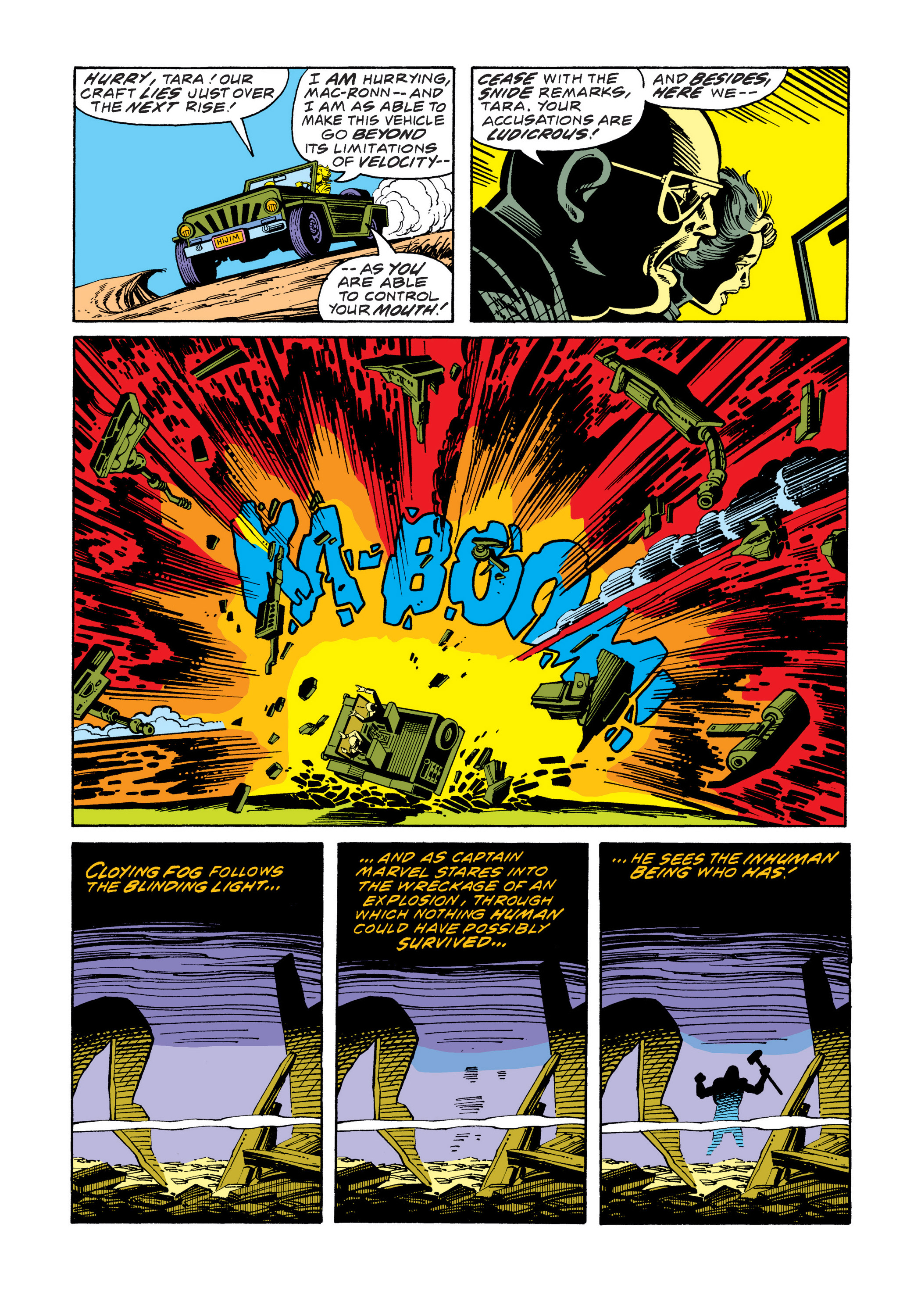 Read online Marvel Masterworks: Captain Marvel comic -  Issue # TPB 5 (Part 1) - 56