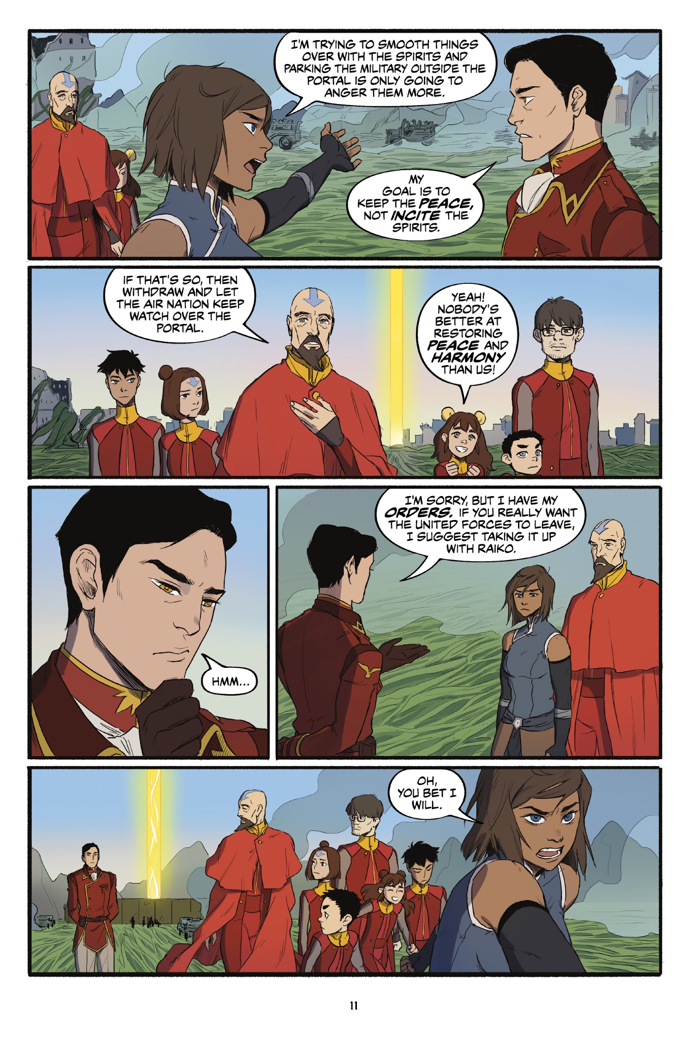Read online Nickelodeon The Legend of Korra – Turf Wars comic -  Issue #2 - 13