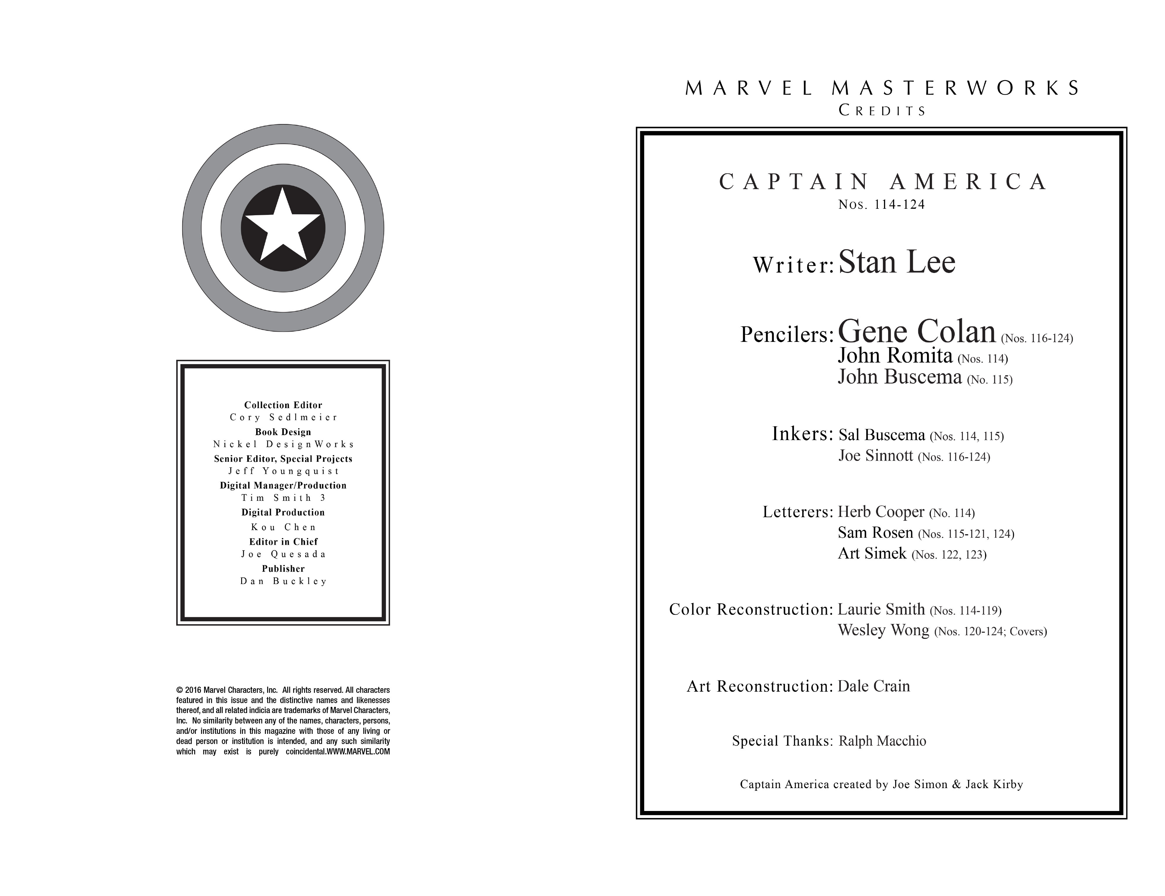 Read online Marvel Masterworks: Captain America comic -  Issue # TPB 4 (Part 1) - 3