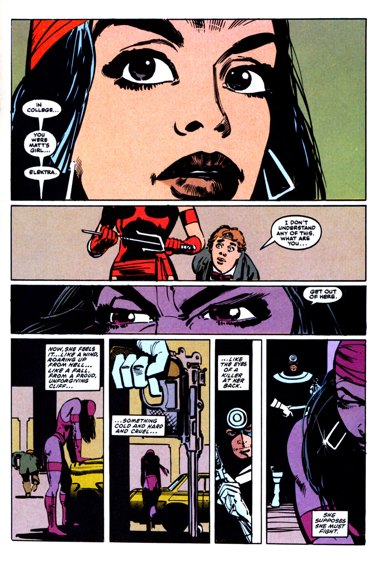 Read online The Elektra Saga comic -  Issue #3 - 44
