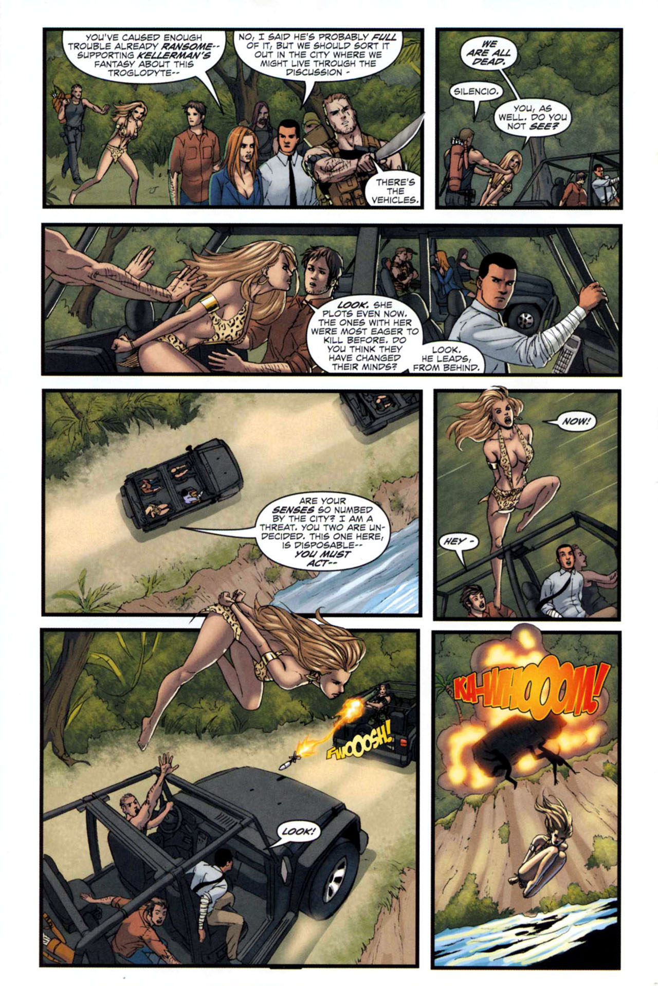 Read online Sheena, Queen of the Jungle comic -  Issue #5 - 6