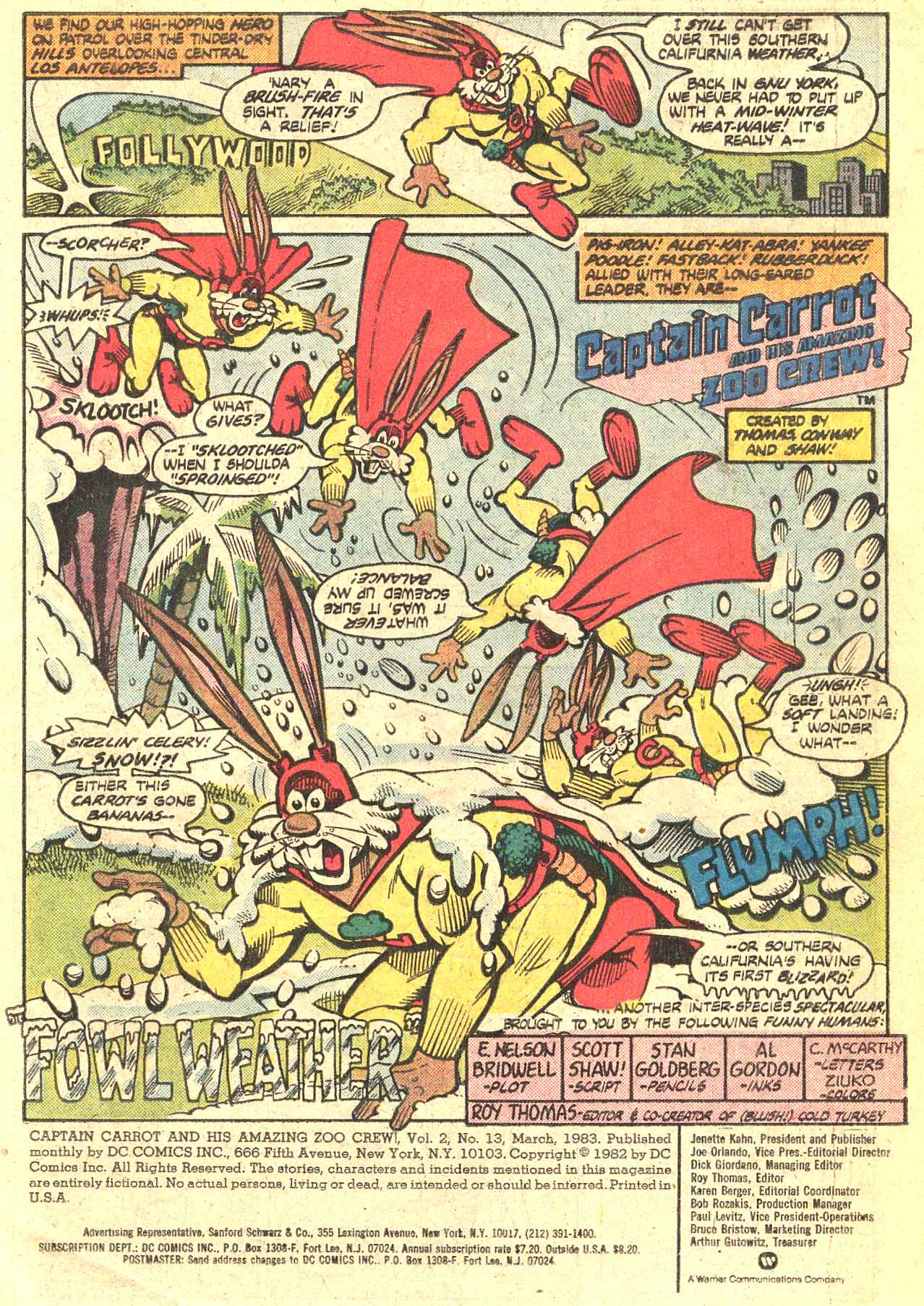 Read online Captain Carrot and His Amazing Zoo Crew! comic -  Issue #13 - 2