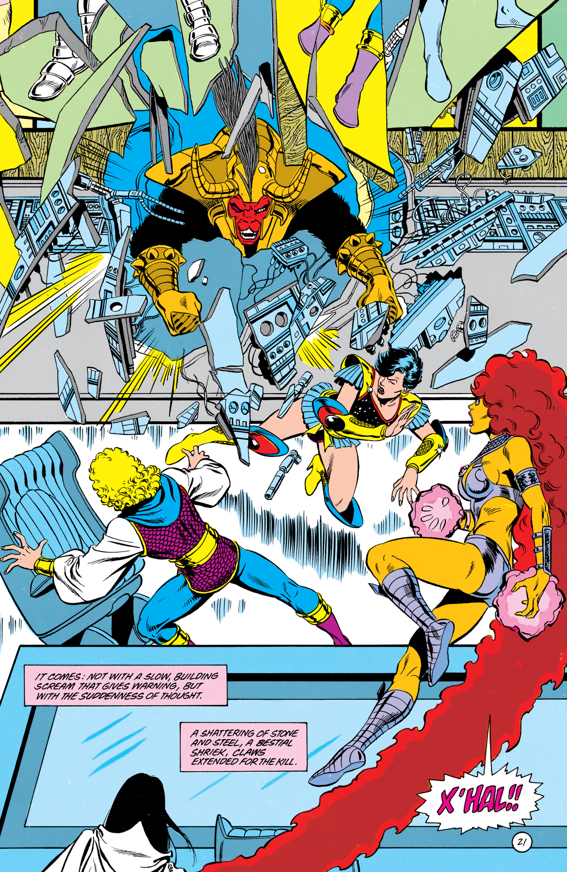 Read online The New Titans (1988) comic -  Issue #57 - 22