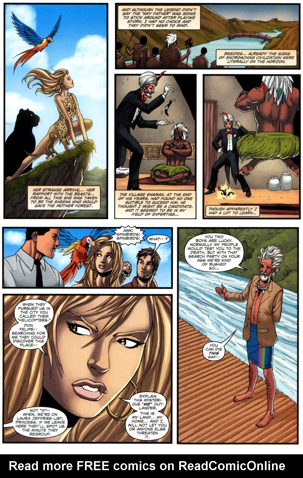 Read online Sheena, Queen of the Jungle comic -  Issue #5 - 16