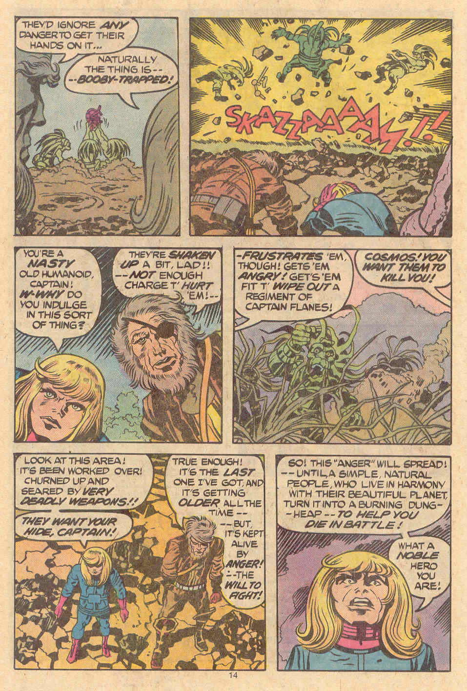Read online Captain Victory and the Galactic Rangers (1981) comic -  Issue #12 - 18
