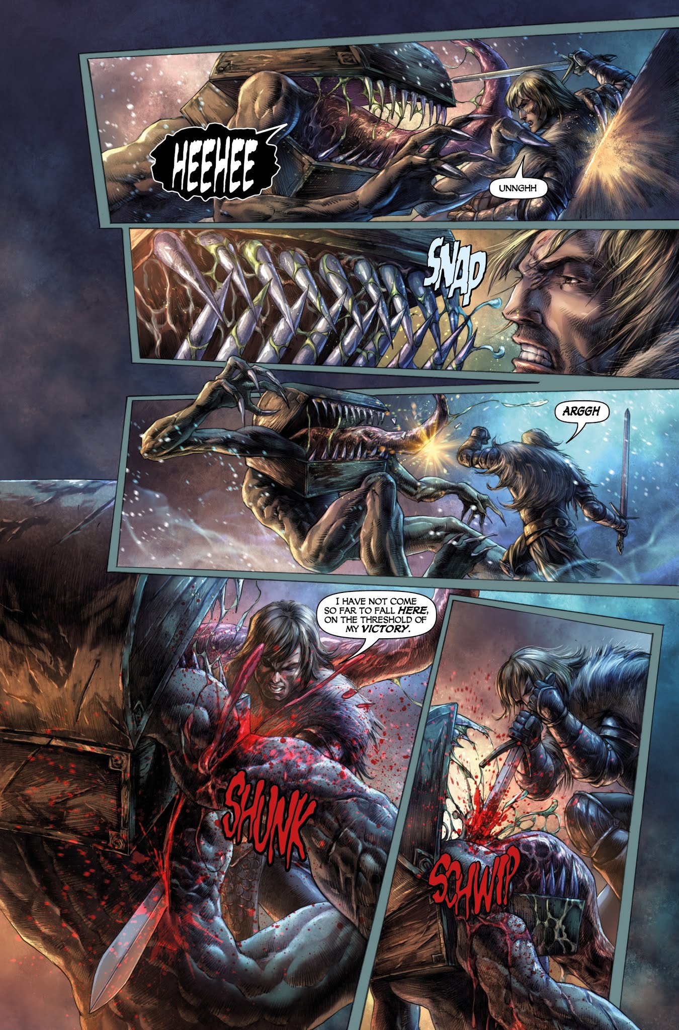 Read online Dark Souls: Winter's Spite comic -  Issue #4 - 7