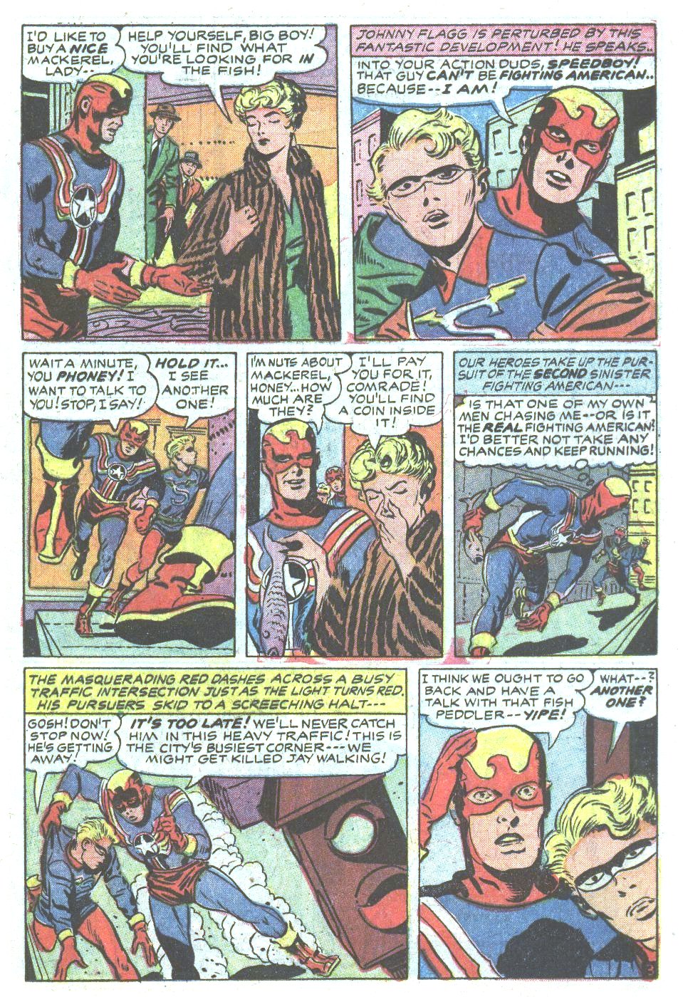 Read online Fighting American (1954) comic -  Issue #7 - 15