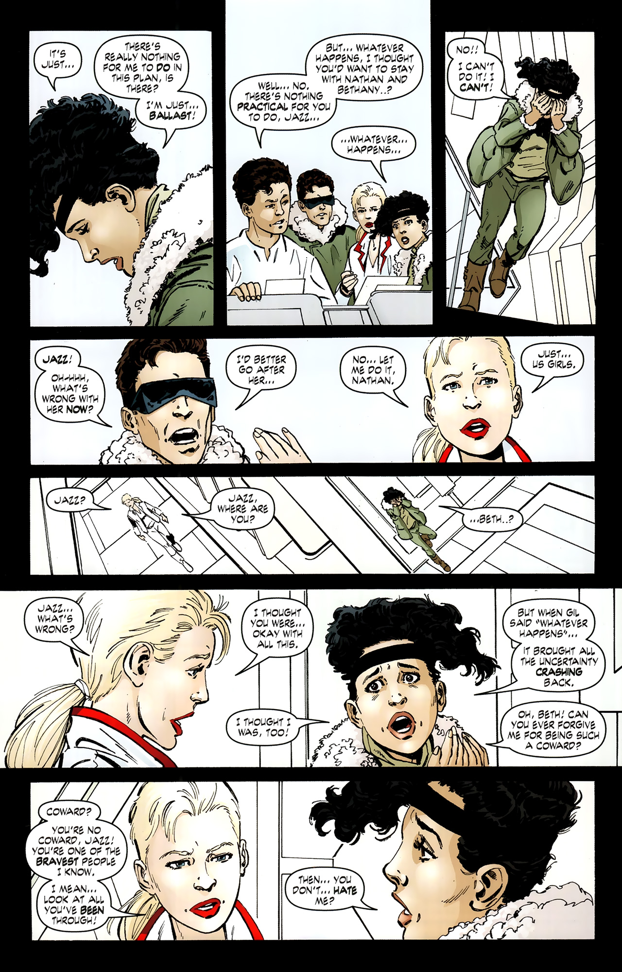 Read online John Byrne's Next Men (2010) comic -  Issue #9 - 19