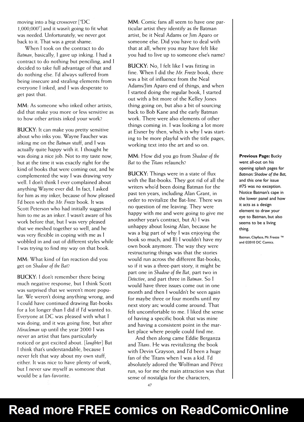 Read online Modern Masters comic -  Issue #22 - 48