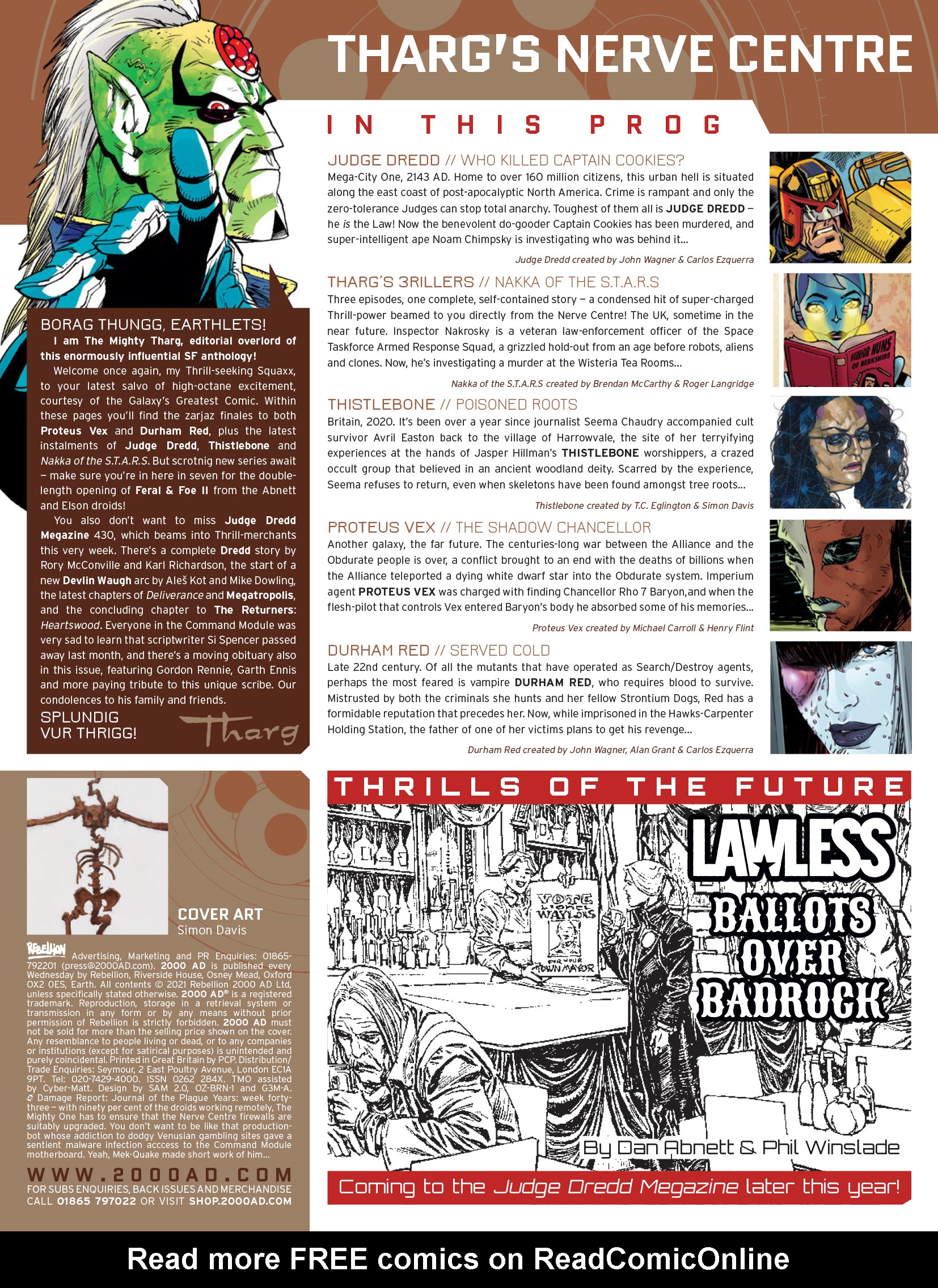 Read online 2000 AD comic -  Issue #2223 - 2