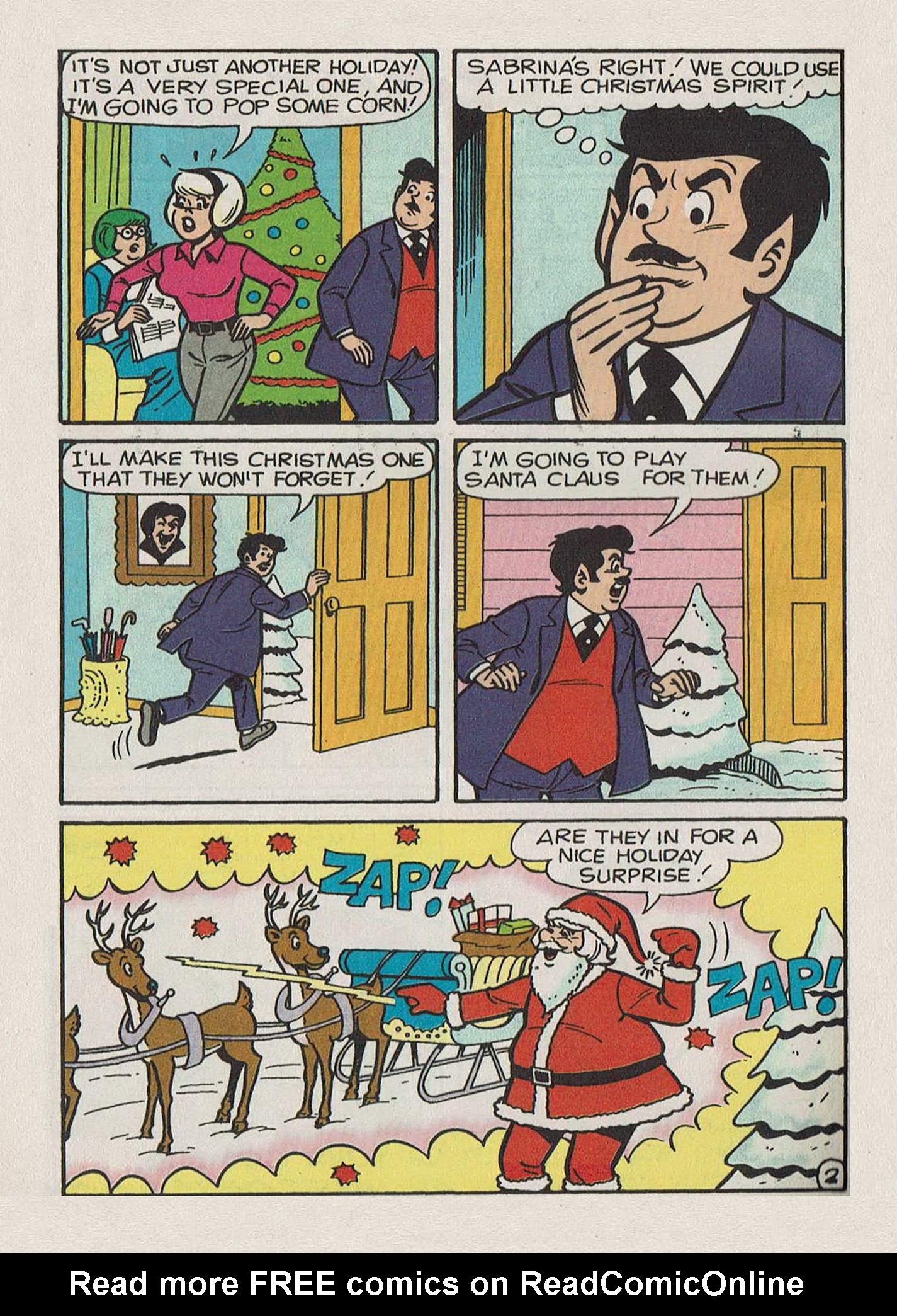 Read online Archie's Holiday Fun Digest comic -  Issue #12 - 64