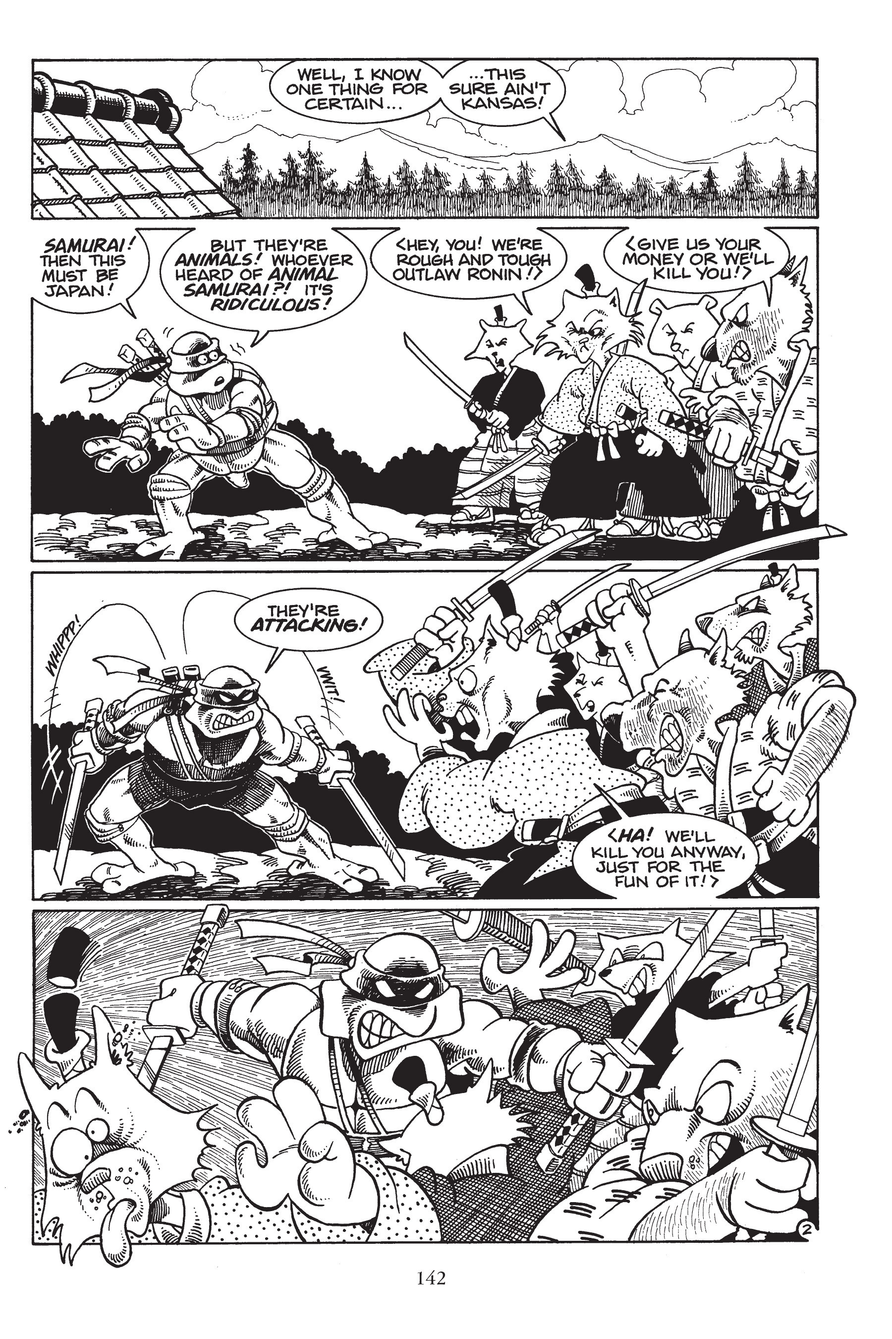 Read online Usagi Yojimbo (1987) comic -  Issue # _TPB 3 - 137