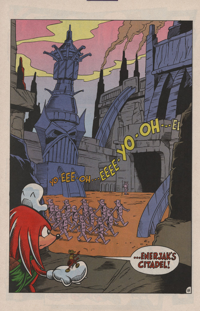 Read online Sonic's Friendly Nemesis, Knuckles comic -  Issue #2 - 26
