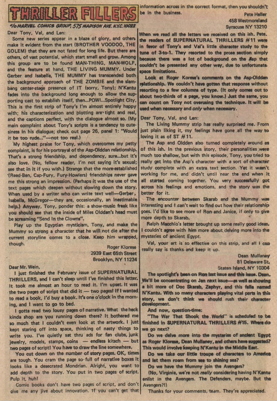 Read online Supernatural Thrillers comic -  Issue #13 - 14