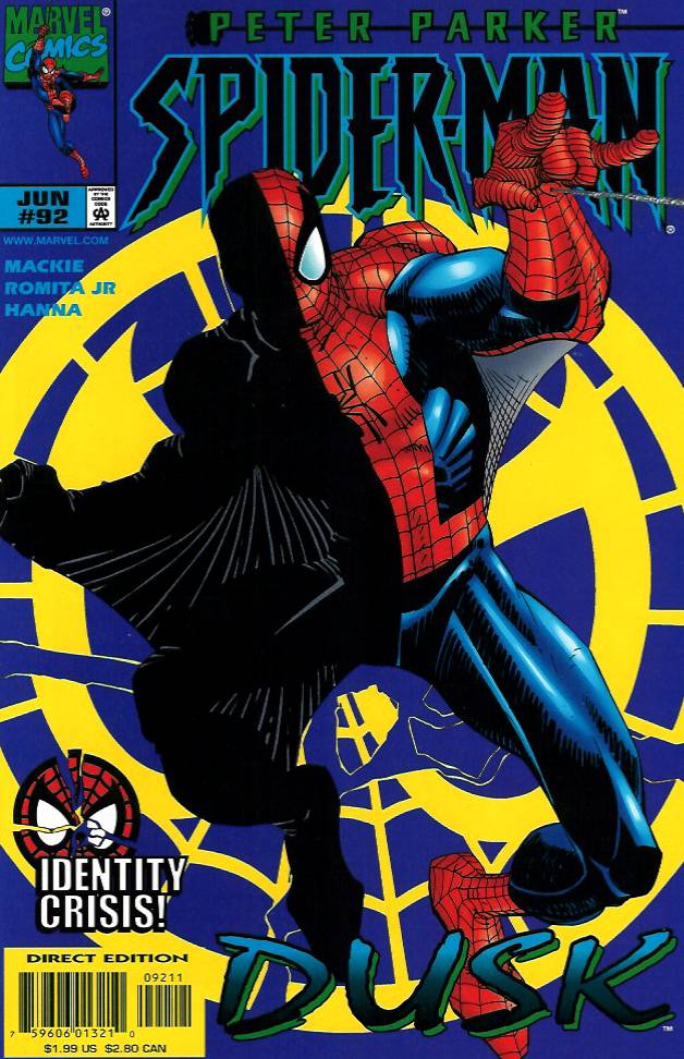 Read online Spider-Man (1990) comic -  Issue #92 - Stuck In The Middle With You - 1