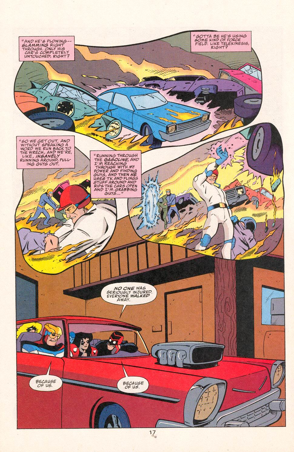 Read online Young Heroes in Love comic -  Issue #1 - 18