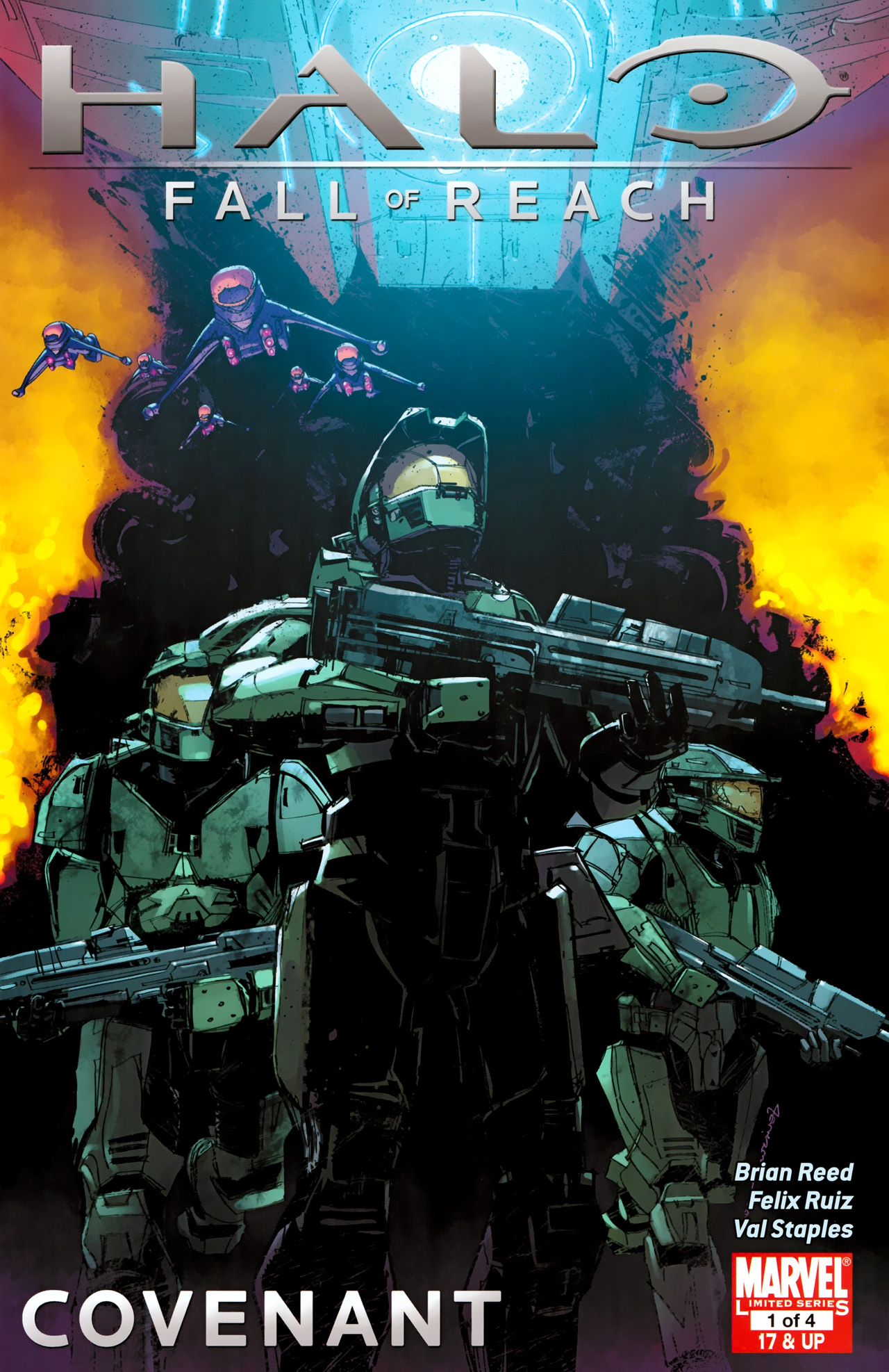 Read online Halo: Fall Of Reach - Covenant comic -  Issue #1 - 1