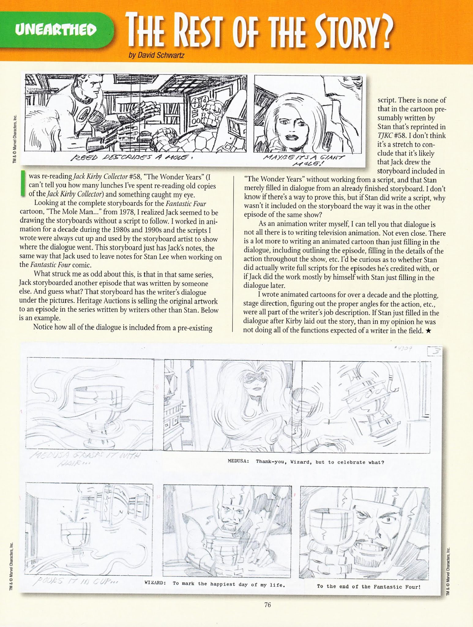 Read online The Jack Kirby Collector comic -  Issue #61 - 75