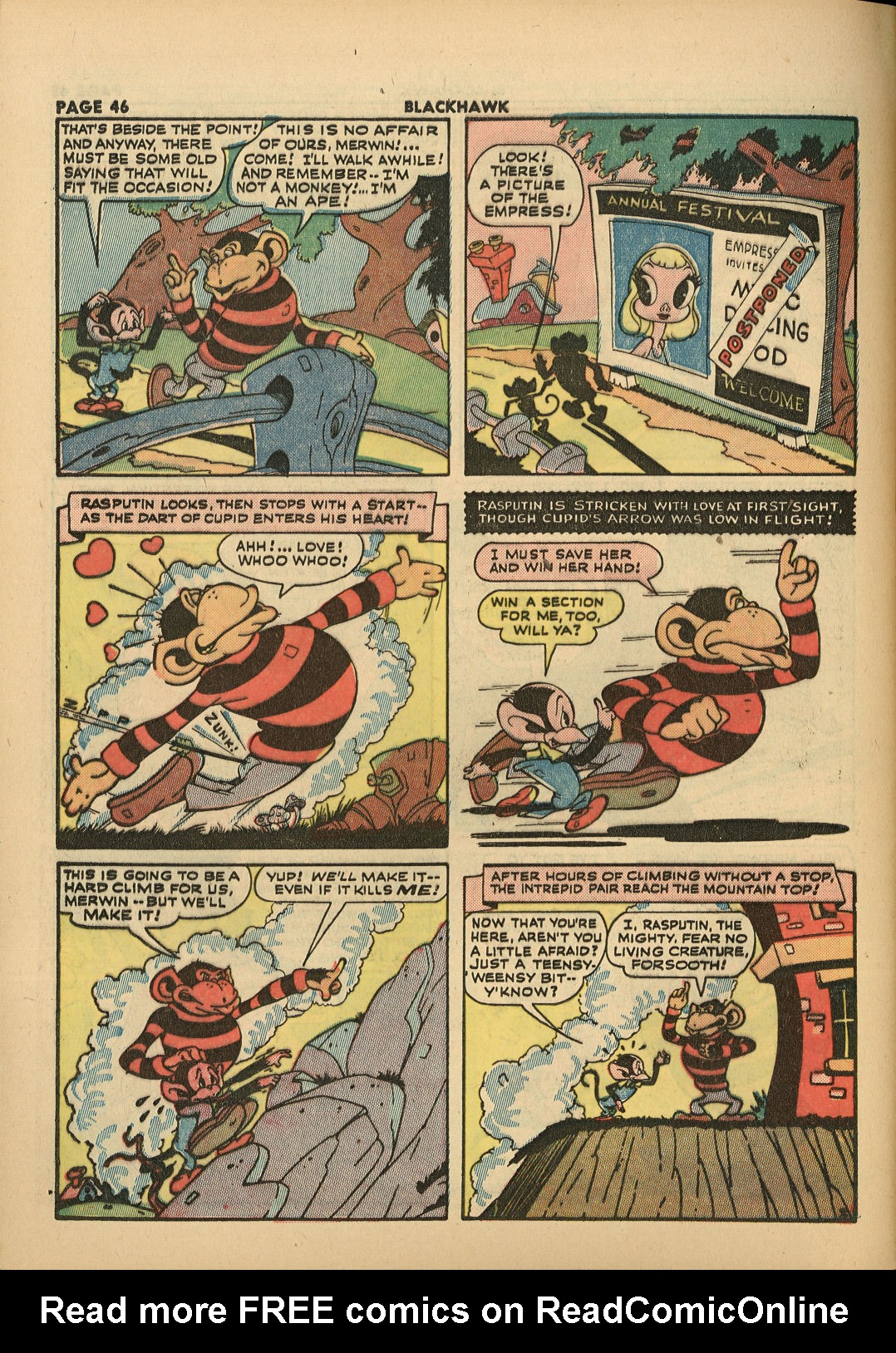 Read online Blackhawk (1957) comic -  Issue #9 - 48