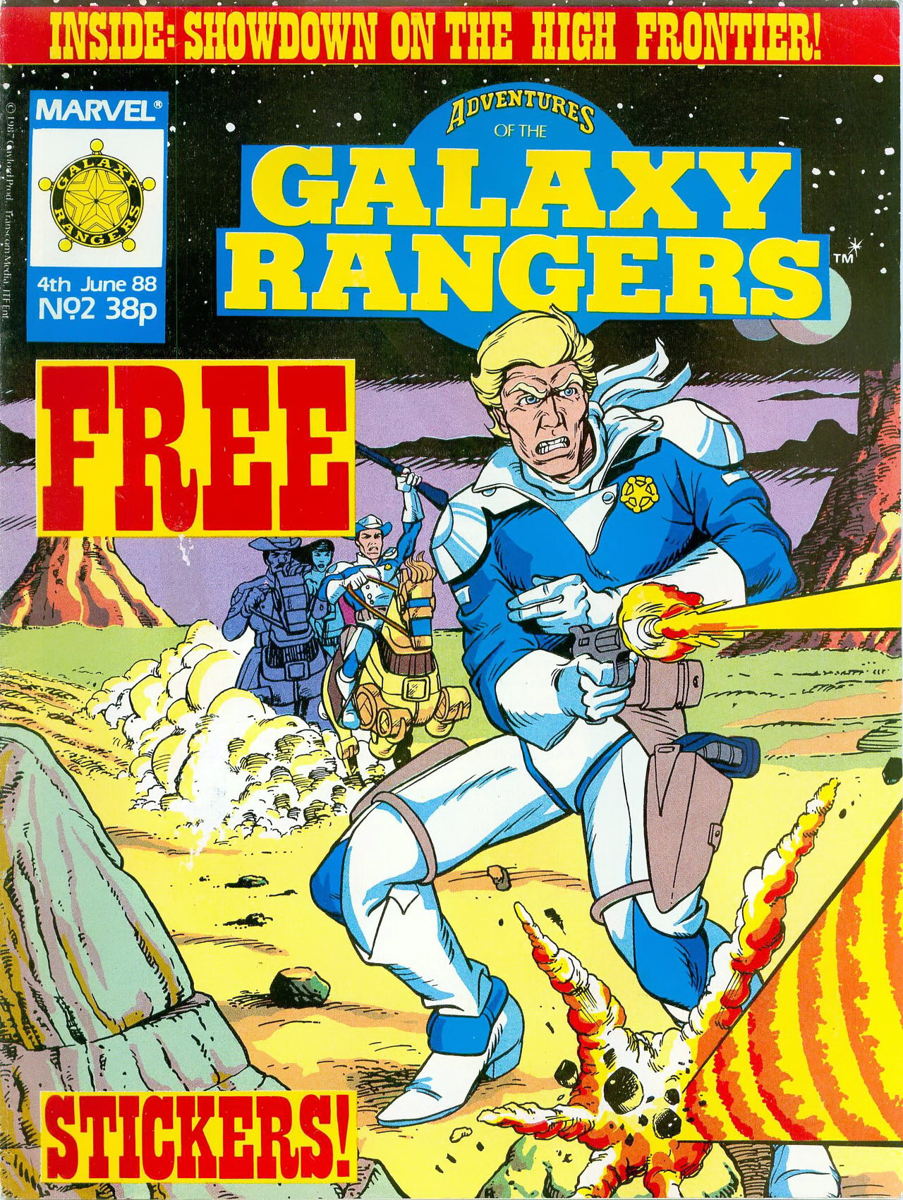 Read online Adventures of the Galaxy Rangers comic -  Issue #2 - 1