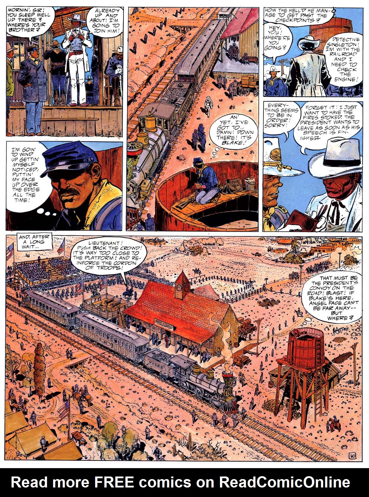 Read online Epic Graphic Novel: Blueberry comic -  Issue #3 - 45