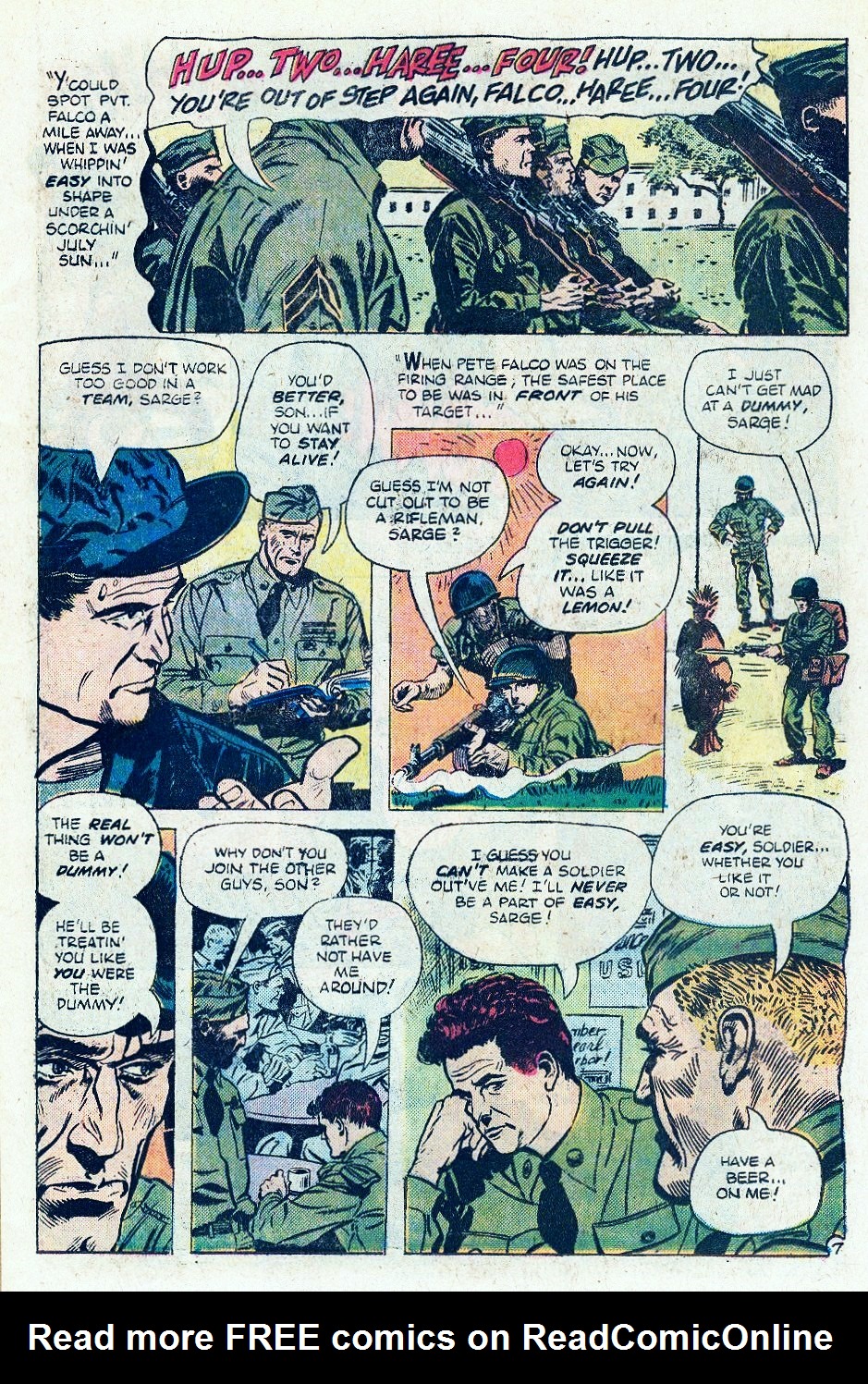 Read online Our Army at War (1952) comic -  Issue #285 - 10