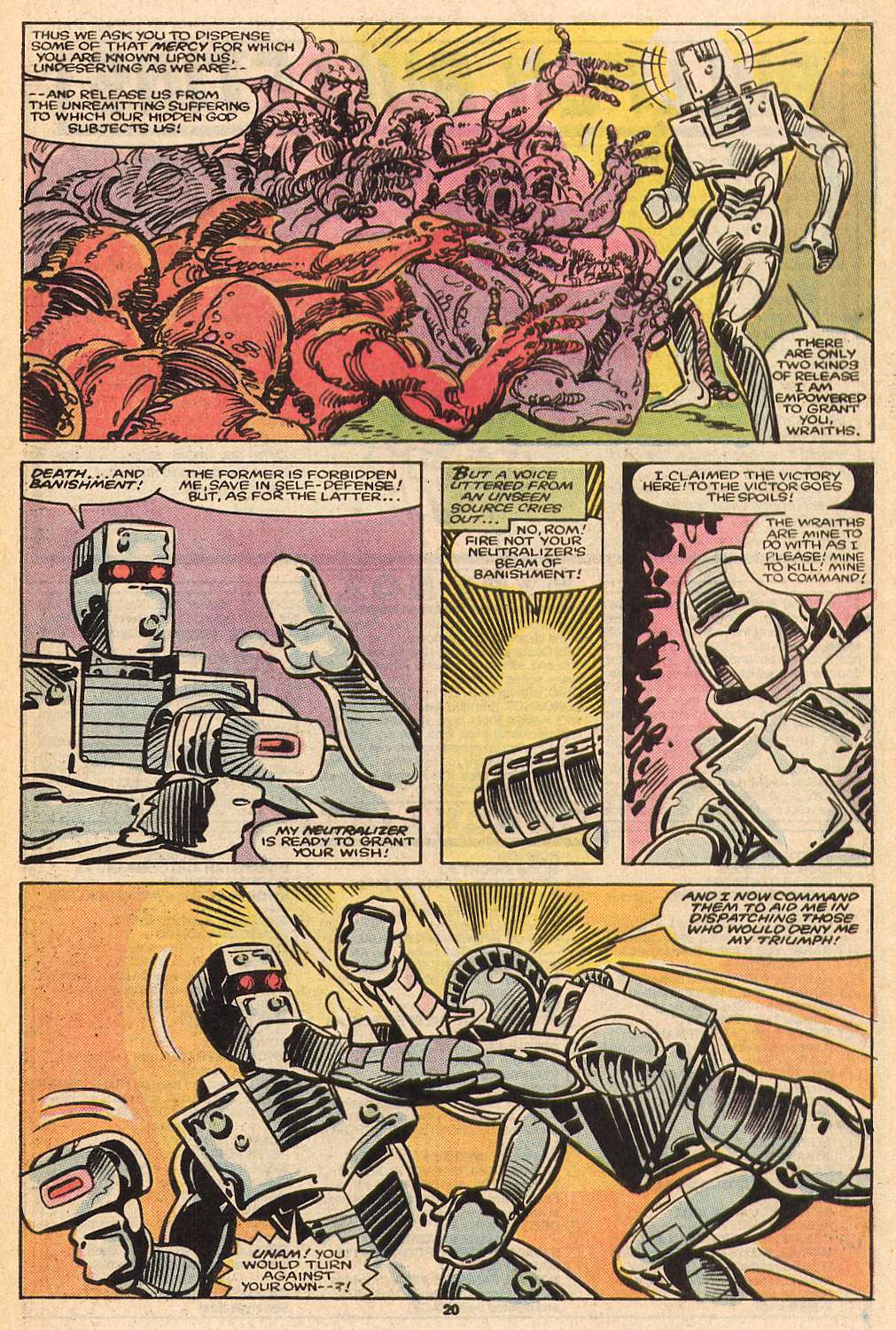 Read online ROM (1979) comic -  Issue #70 - 20
