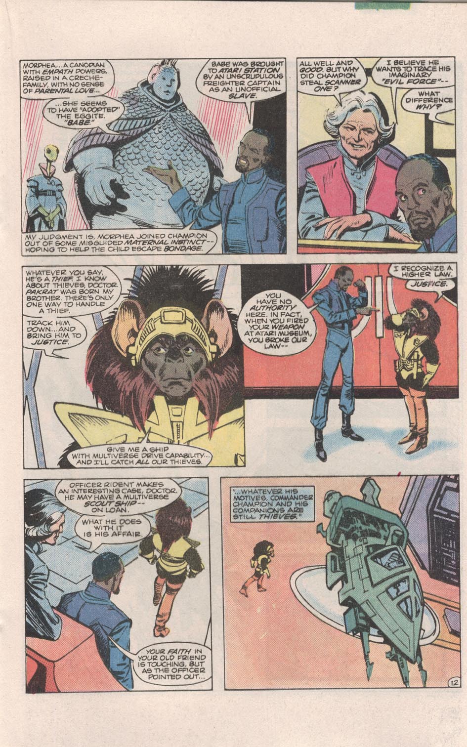 Read online Atari Force (1984) comic -  Issue #5 - 14
