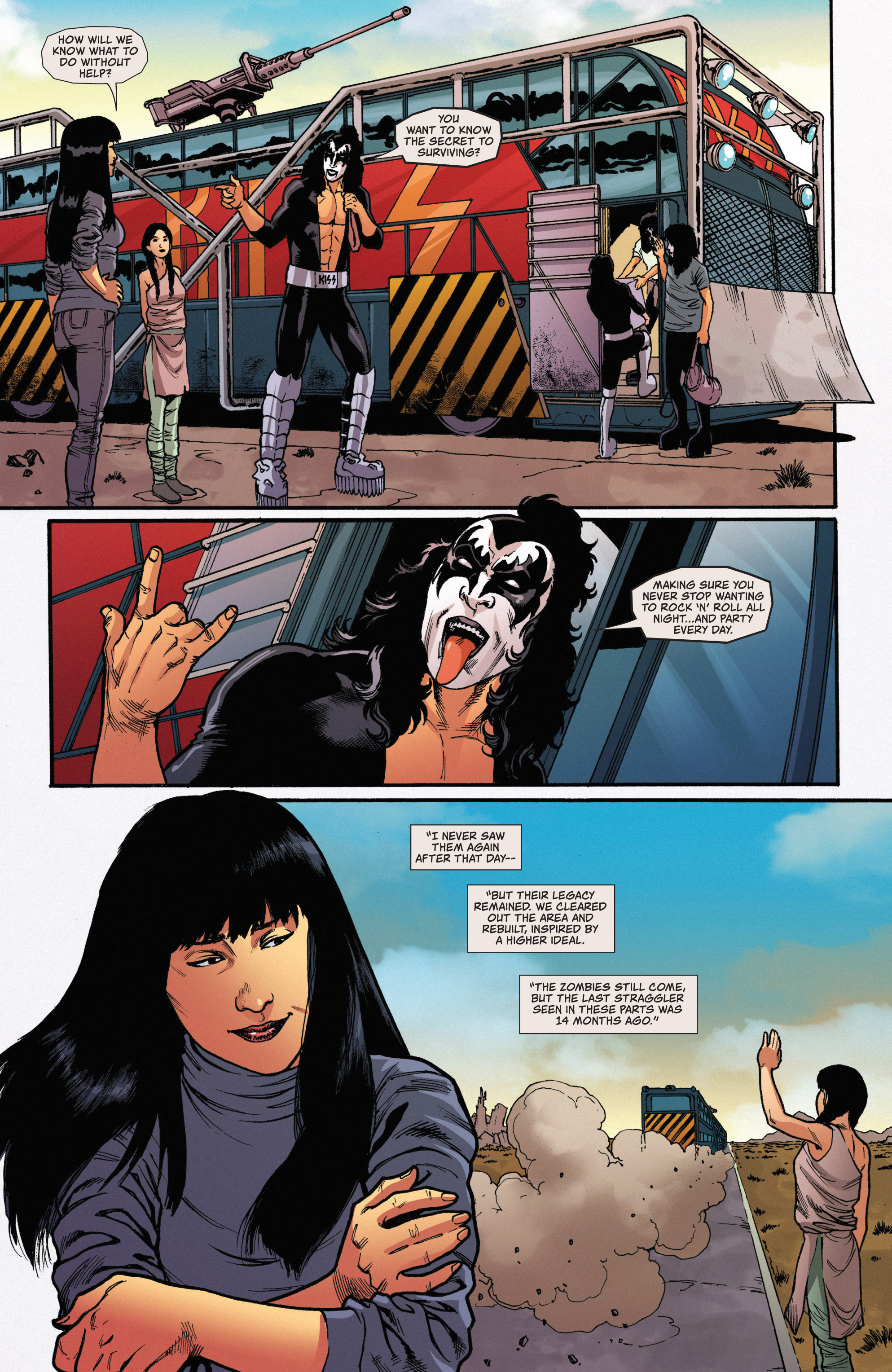 Read online Kiss: Zombies comic -  Issue #5 - 23