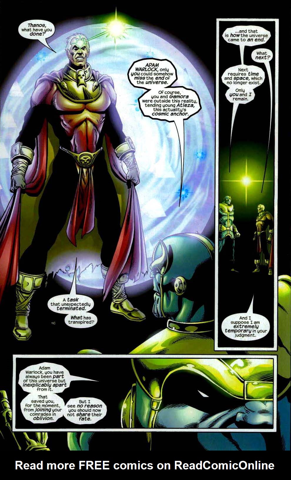 Read online Marvel Universe: The End comic -  Issue #6 - 12