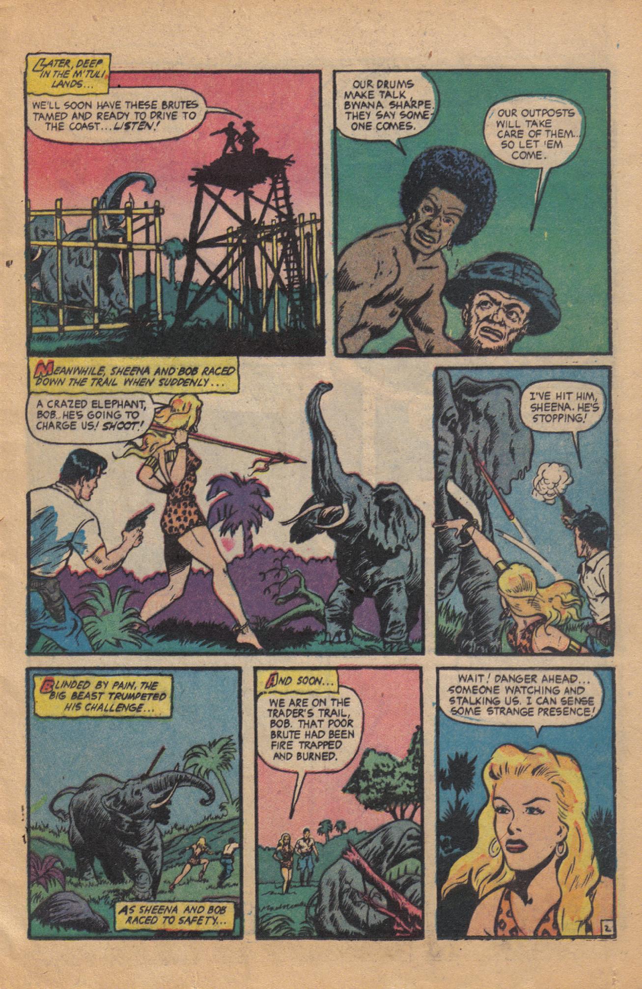 Read online Sheena, Queen of the Jungle (1942) comic -  Issue #18 - 15