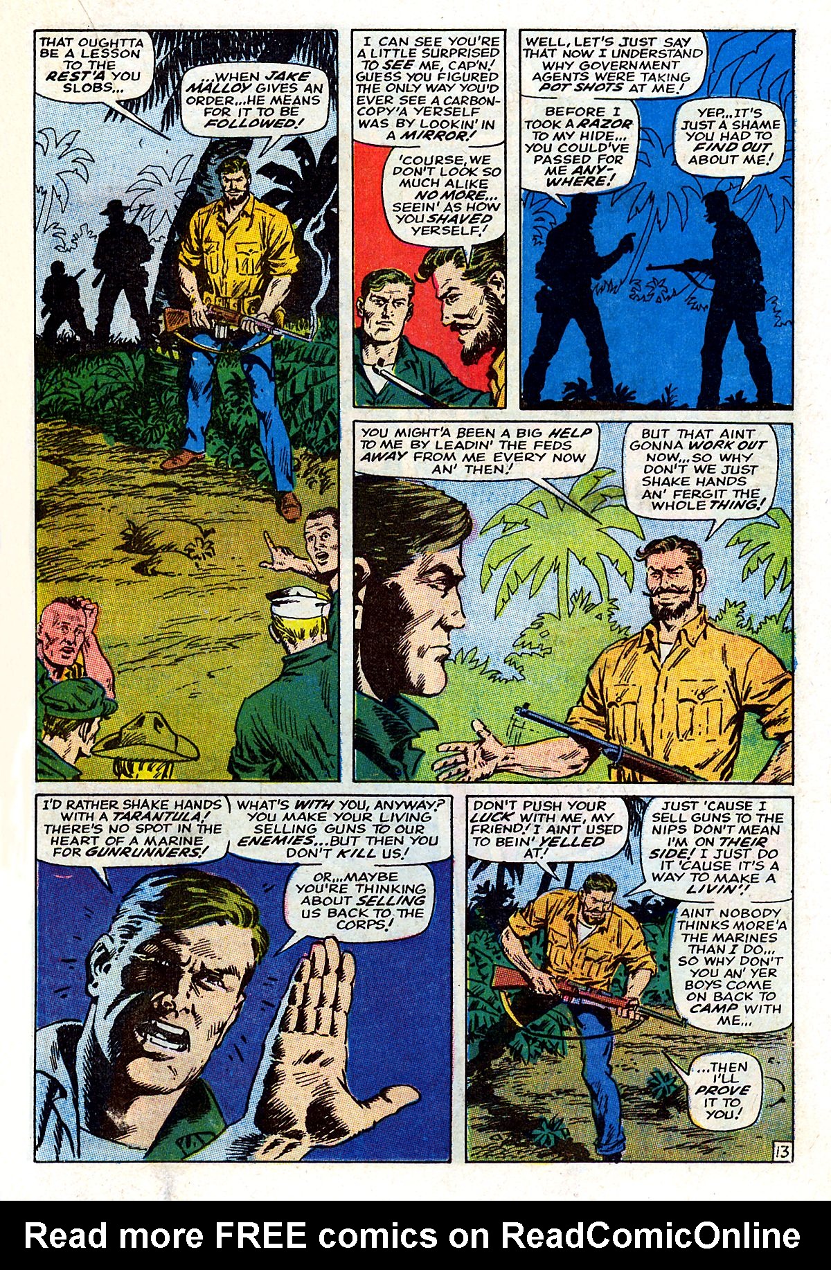 Read online Captain Savage and his Leatherneck Raiders comic -  Issue #9 - 19