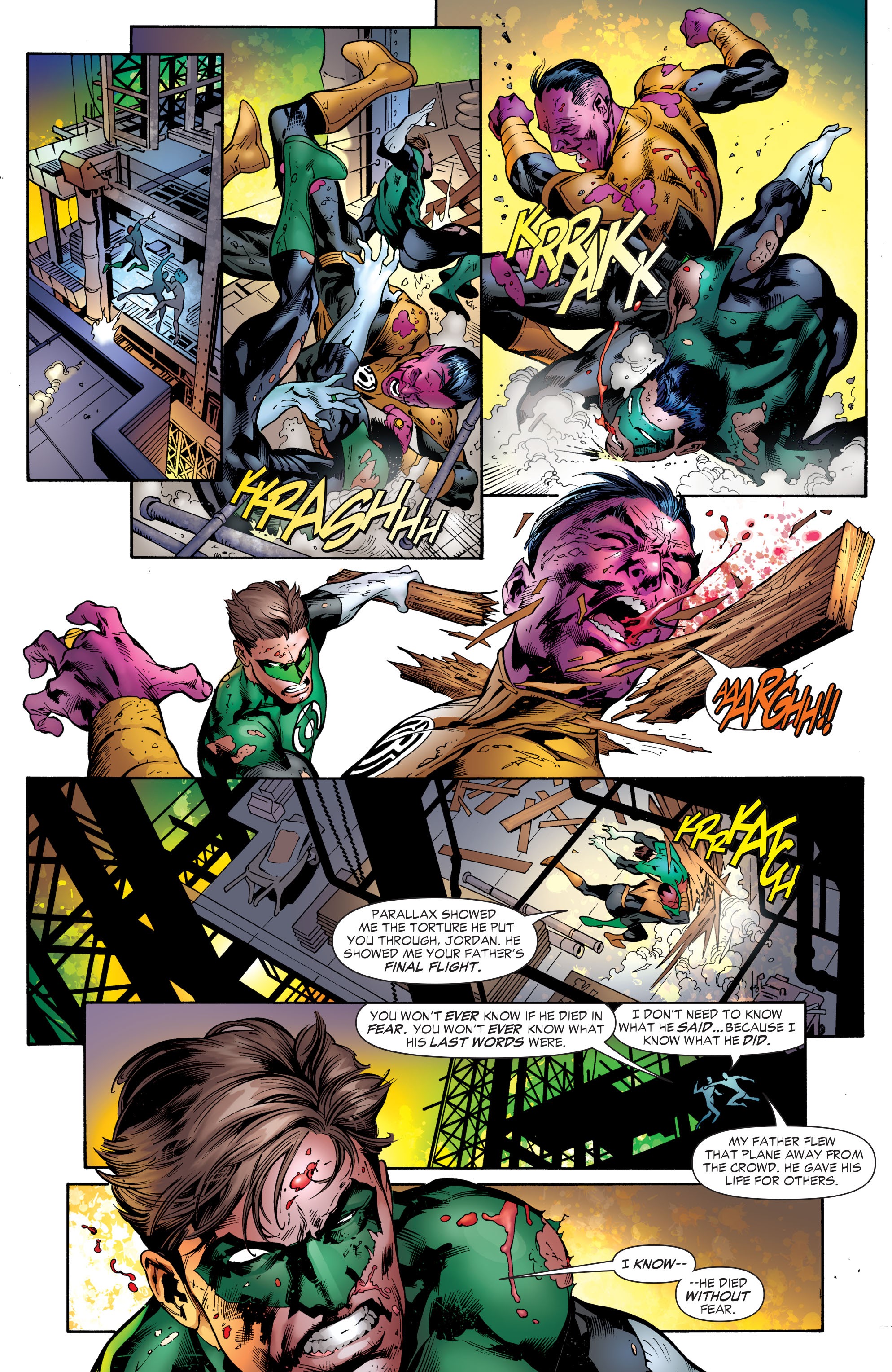 Read online Green Lantern by Geoff Johns comic -  Issue # TPB 3 (Part 4) - 37