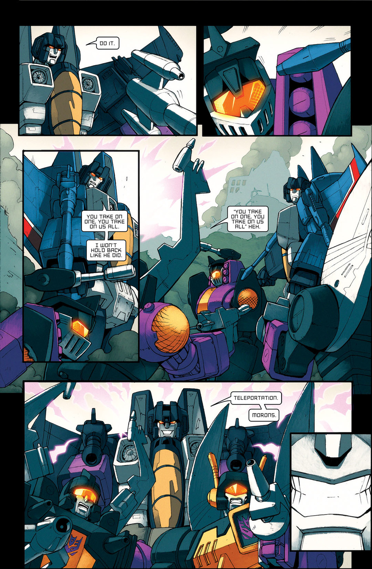 Read online The Transformers: All Hail Megatron comic -  Issue #6 - 12