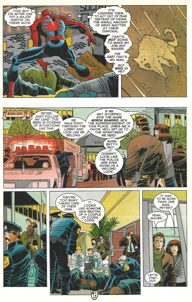 Read online Spider-Man (1990) comic -  Issue #81 - Shadow Of The Cat - 9