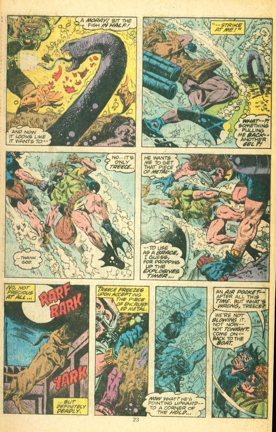 Read online The Deep (1977) comic -  Issue # Full - 18