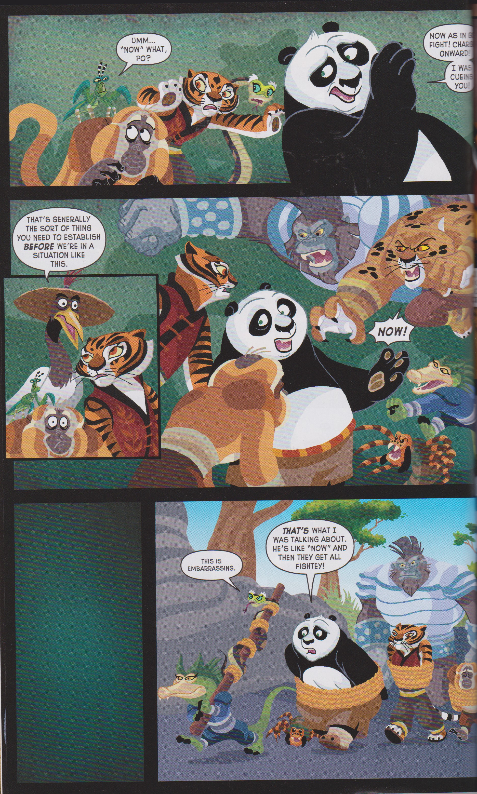 Read online Kung Fu Panda Everyone is Kung Fu Fighting comic -  Issue # TPB (Part 2) - 4