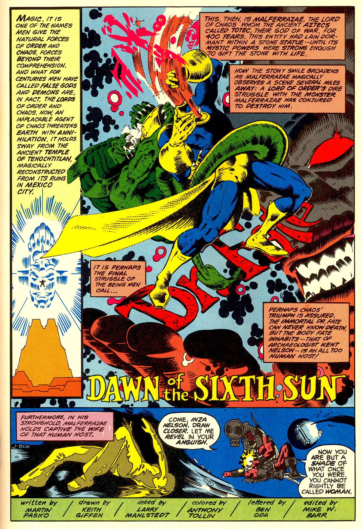 Read online The Immortal Doctor Fate comic -  Issue #2 - 19