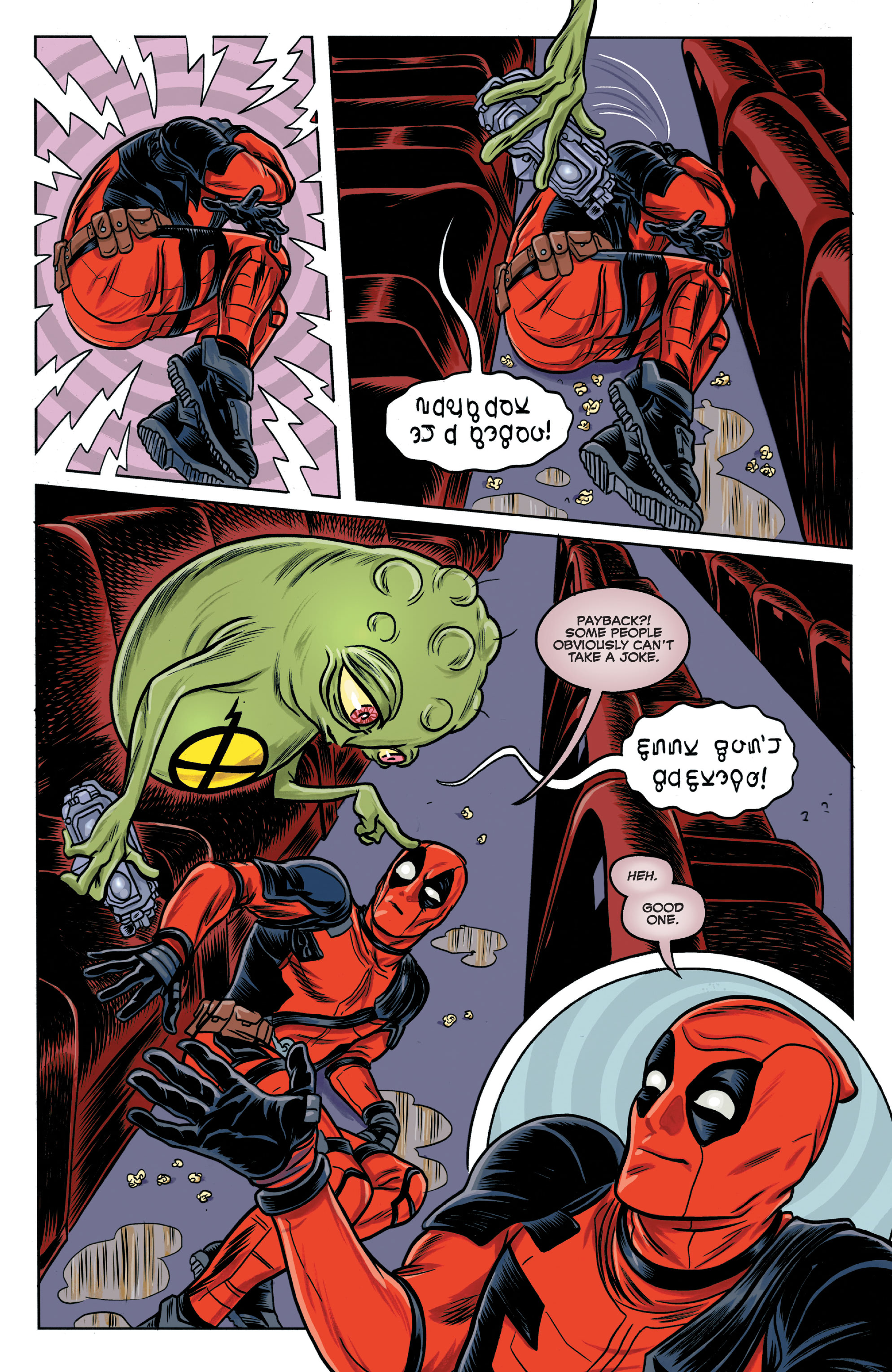 Read online Deadpool: Black, White & Blood comic -  Issue #4 - 31