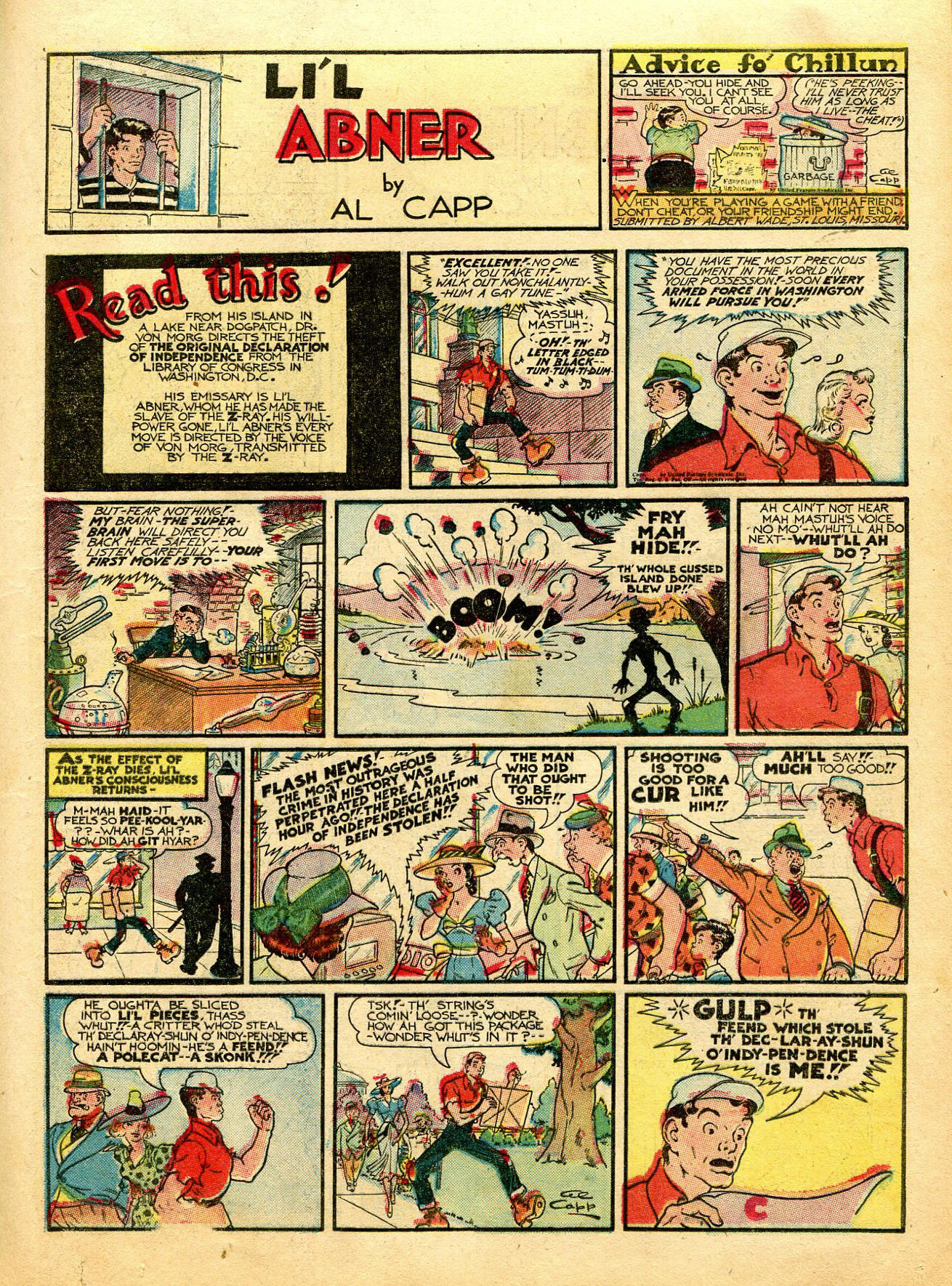 Read online Comics on Parade comic -  Issue #36 - 25